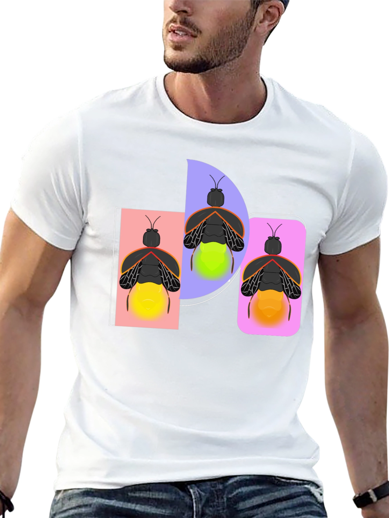 Firefly Graphic Tee - Black Cotton Blend
