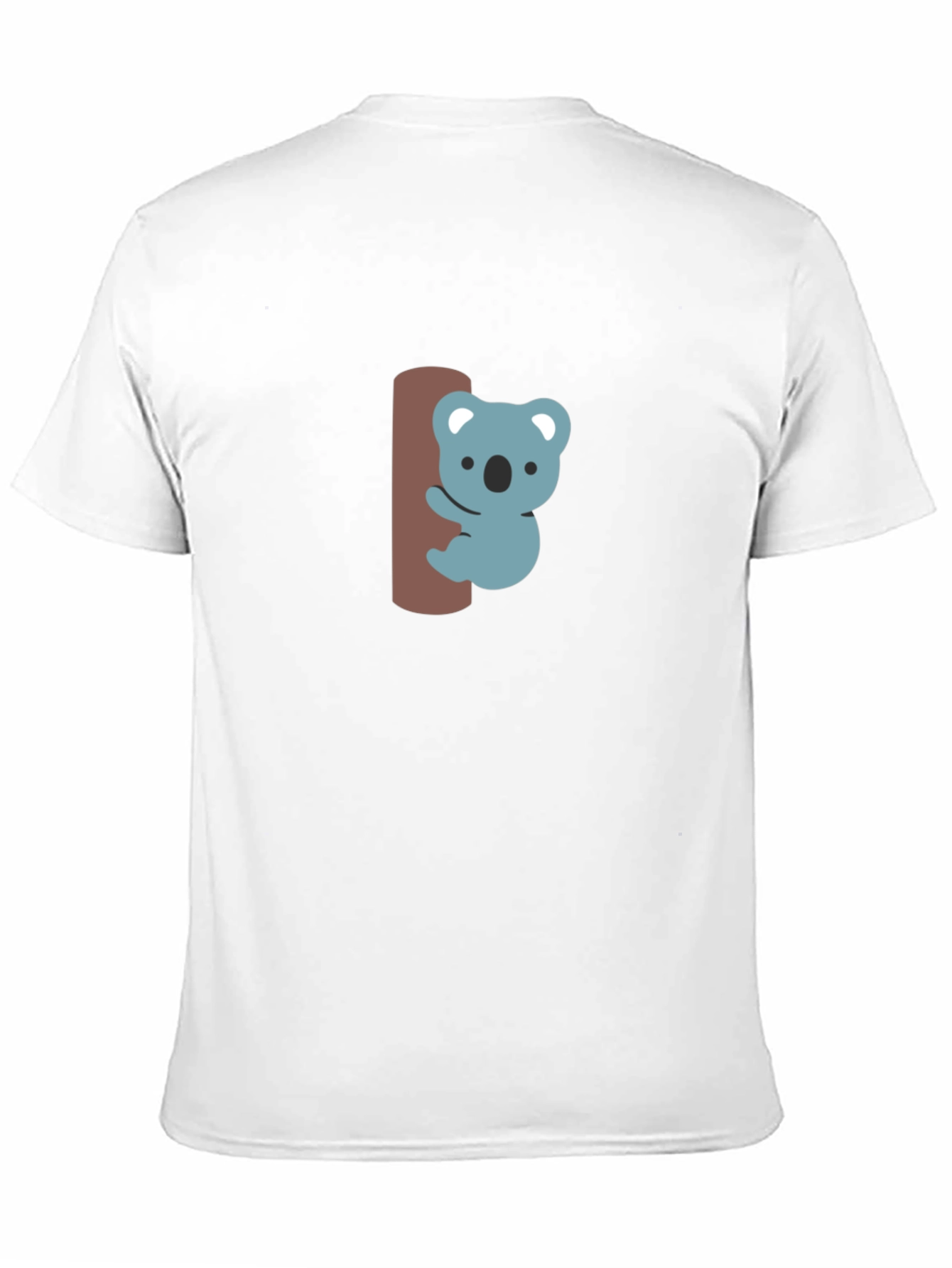Cute Koala Graphic Tee - Black