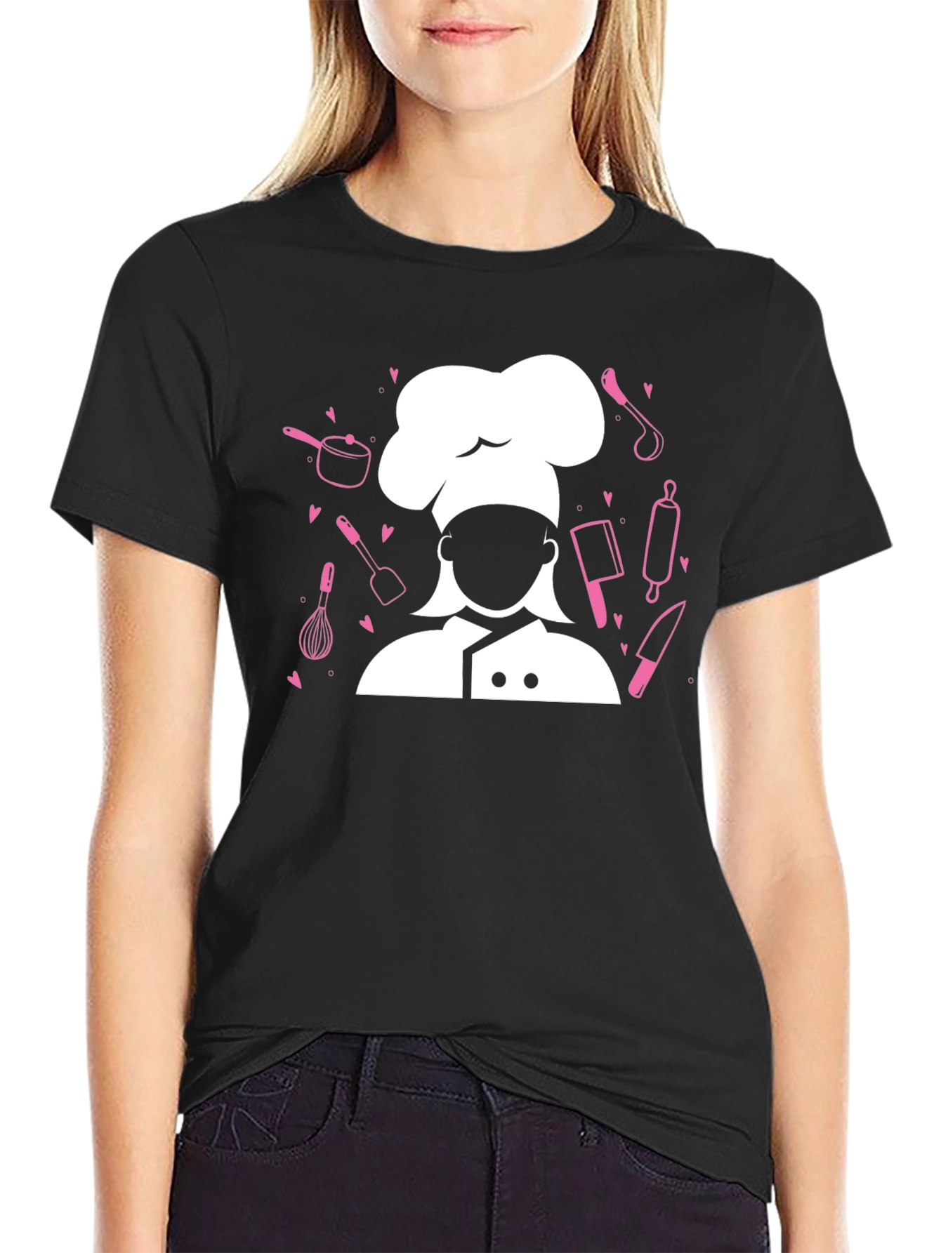 Chef Graphic T-Shirt - Culinary Design Tee