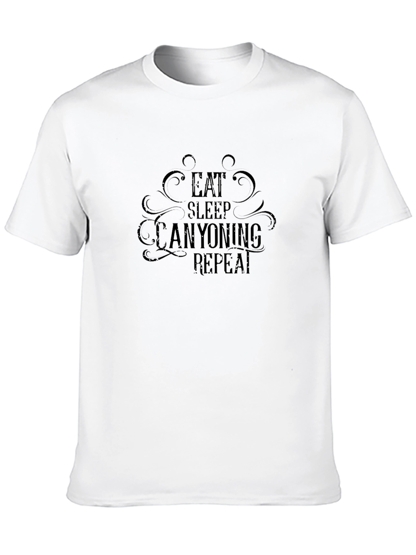 Eat Sleep Canyoning Repeat Graphic T-Shirt