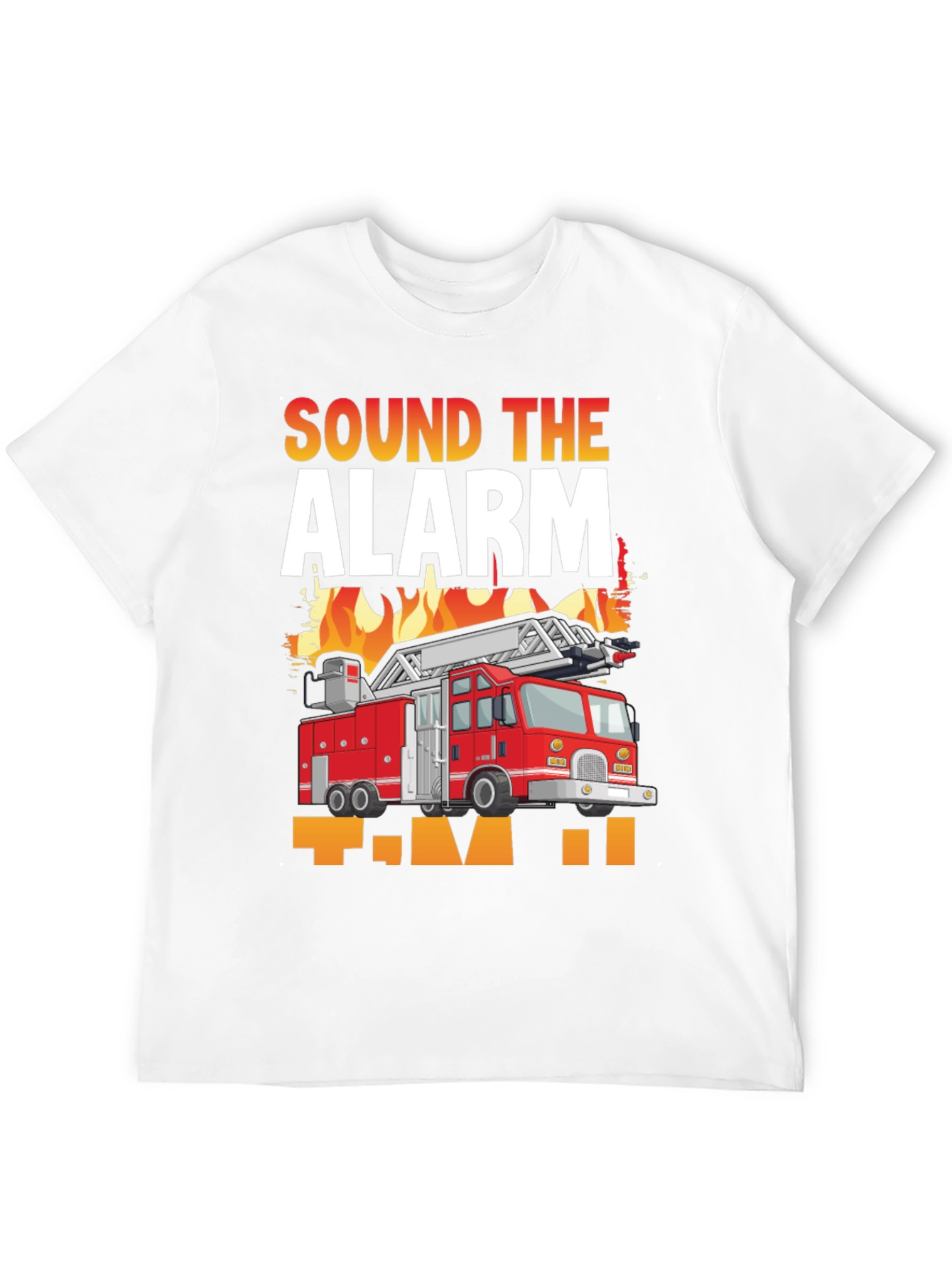 Sound the Alarm Firefighter T-Shirt