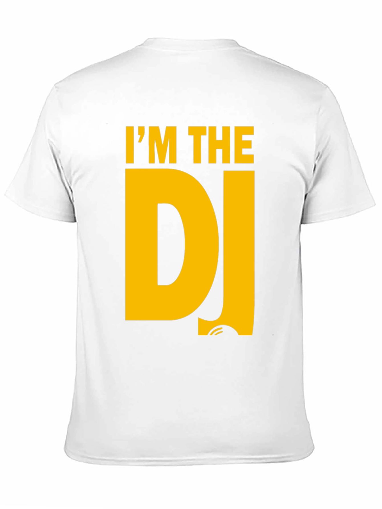 Im The DJ T-Shirt - Black Cotton Graphic Tee