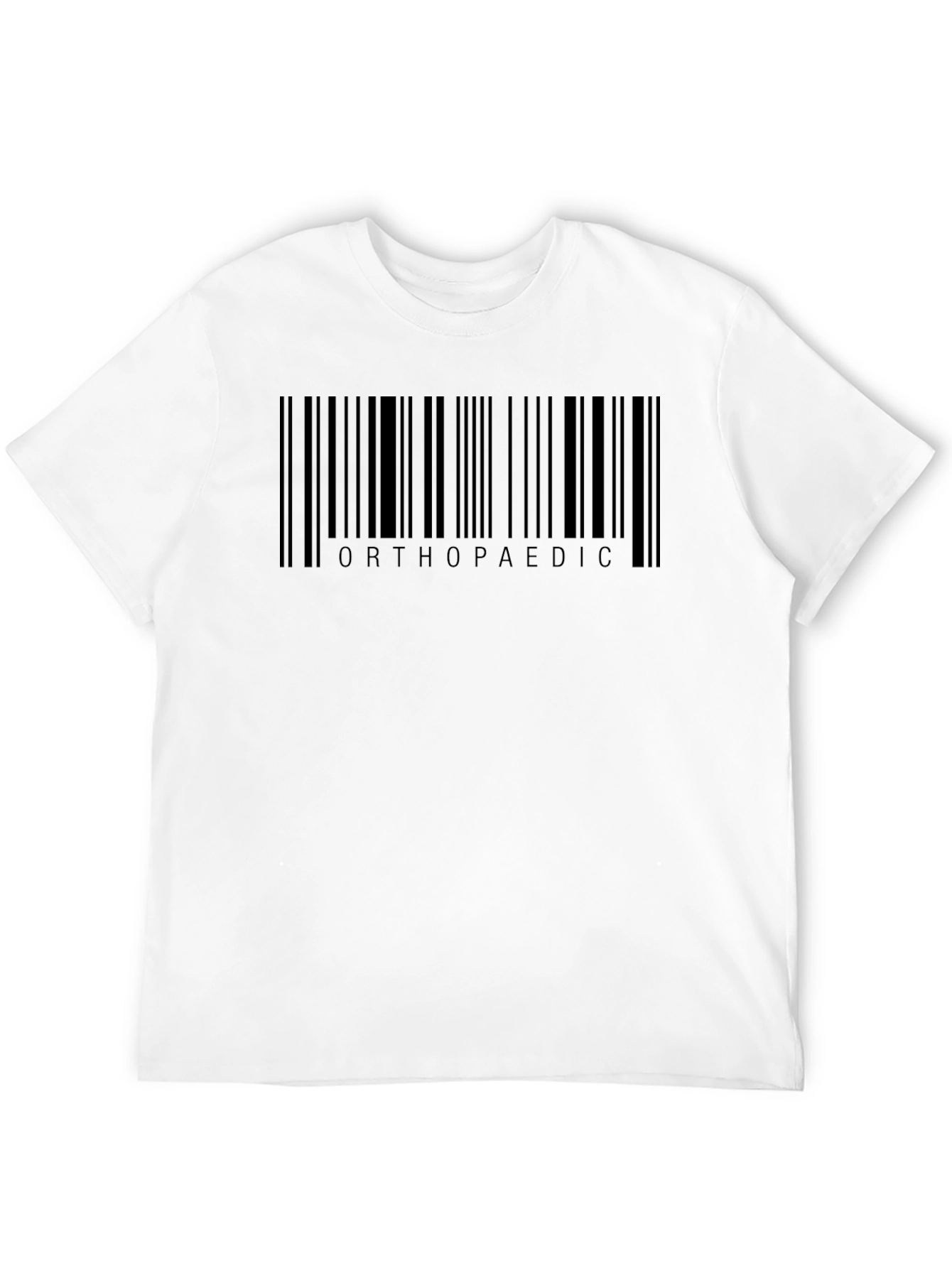 Orthopaedic Barcode T-Shirt - Black