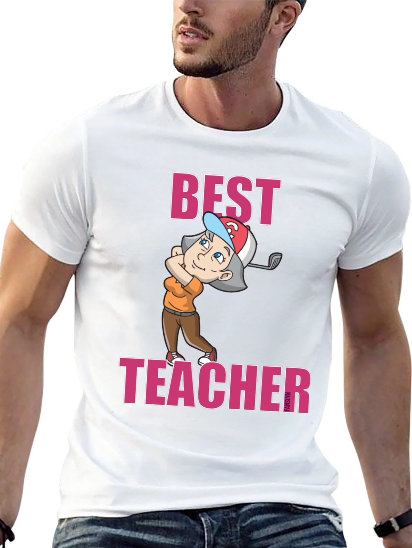 Best Teacher Golfing T-Shirt