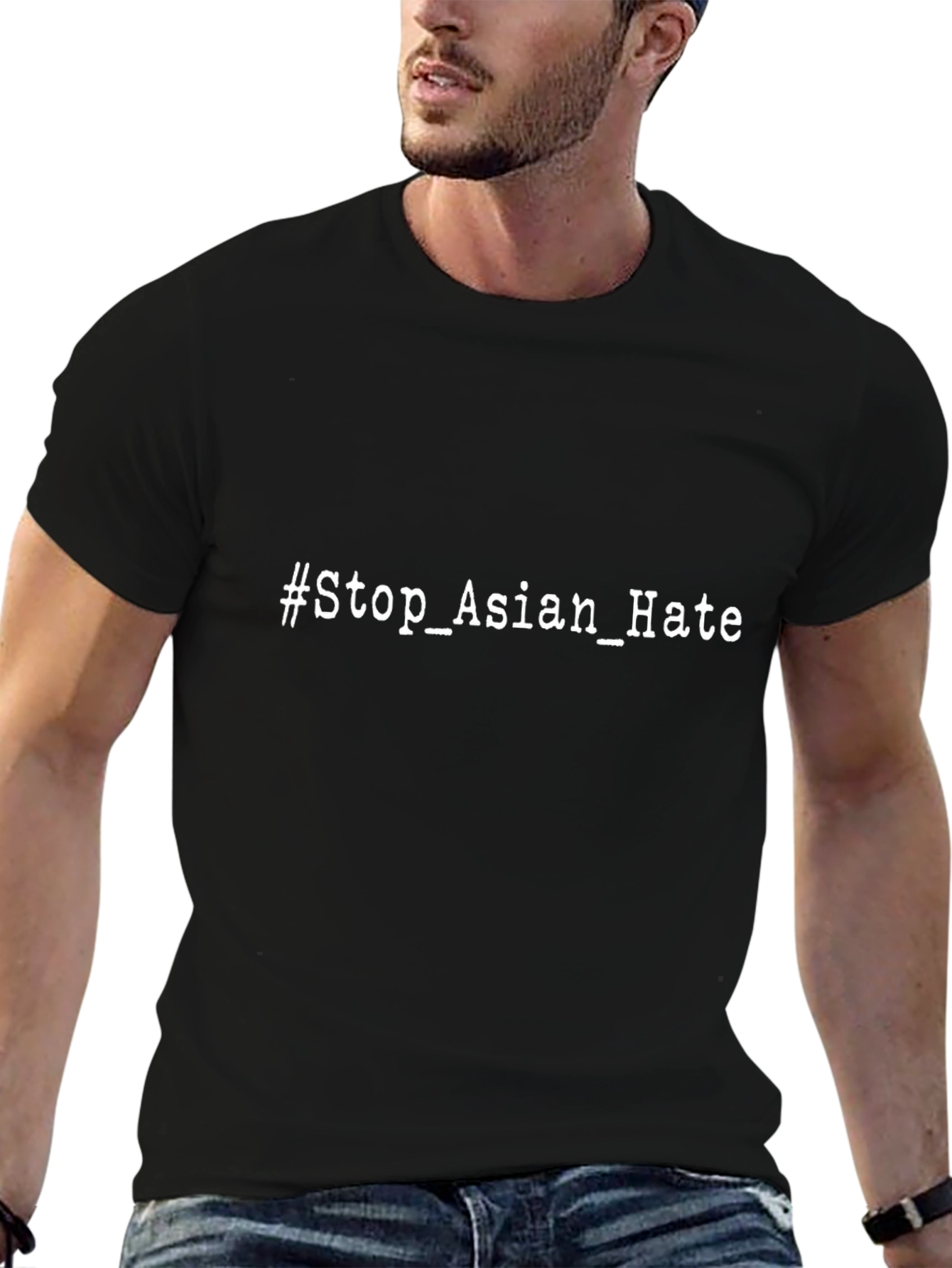 Stop Asian Hate T-Shirt - Black