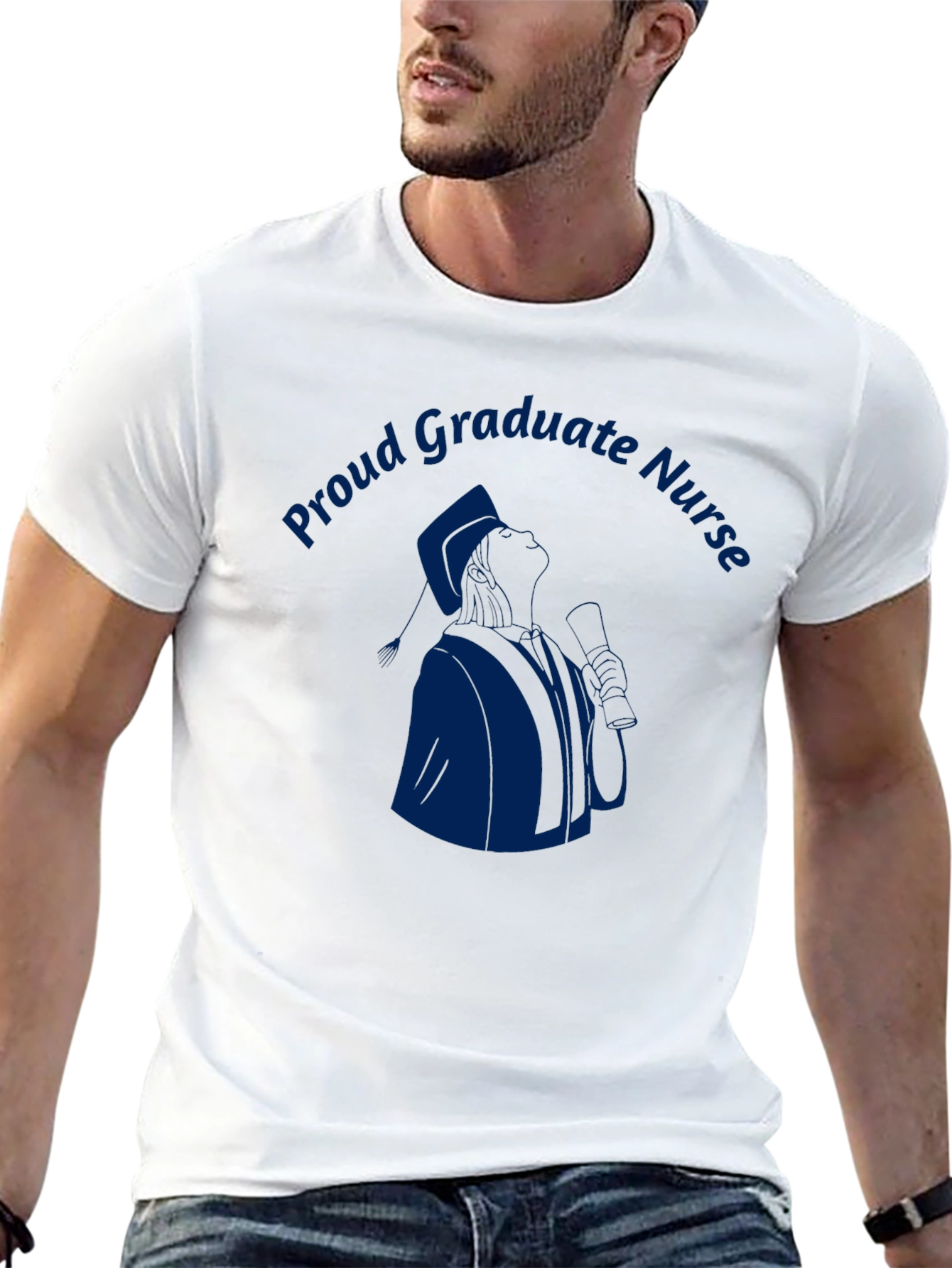 Proud Graduate Nurse T-Shirt - Graduation Gift