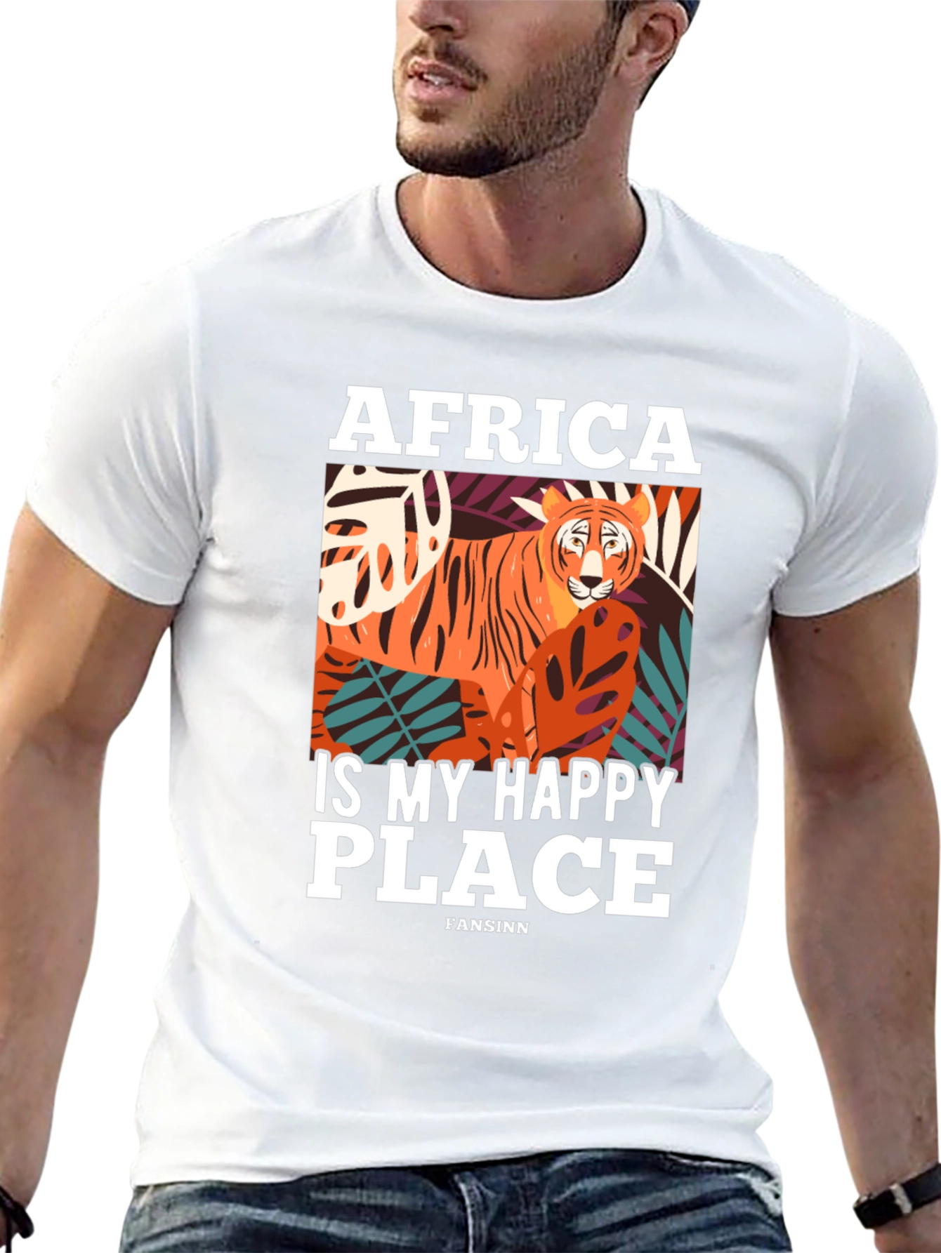 Africa Is My Happy Place Graphic T-Shirt