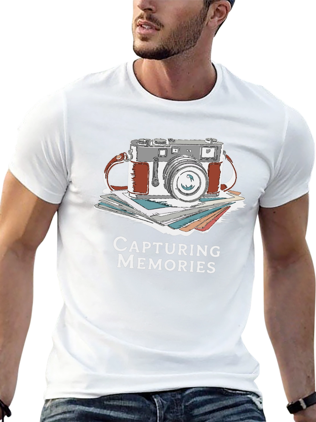 Capturing Memories Graphic T-Shirt
