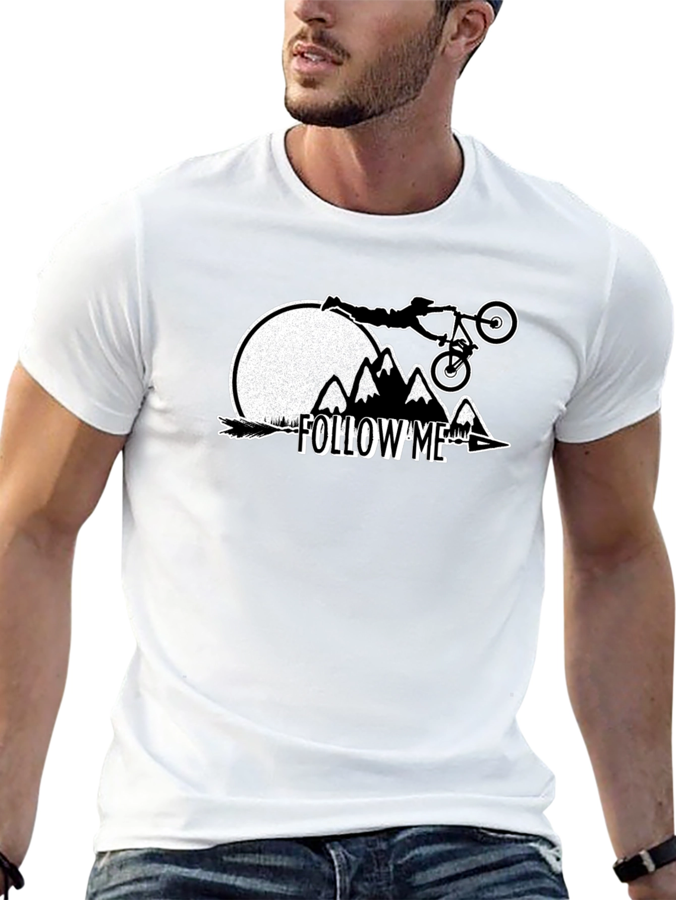 Mountain Bike Follow Me T-Shirt