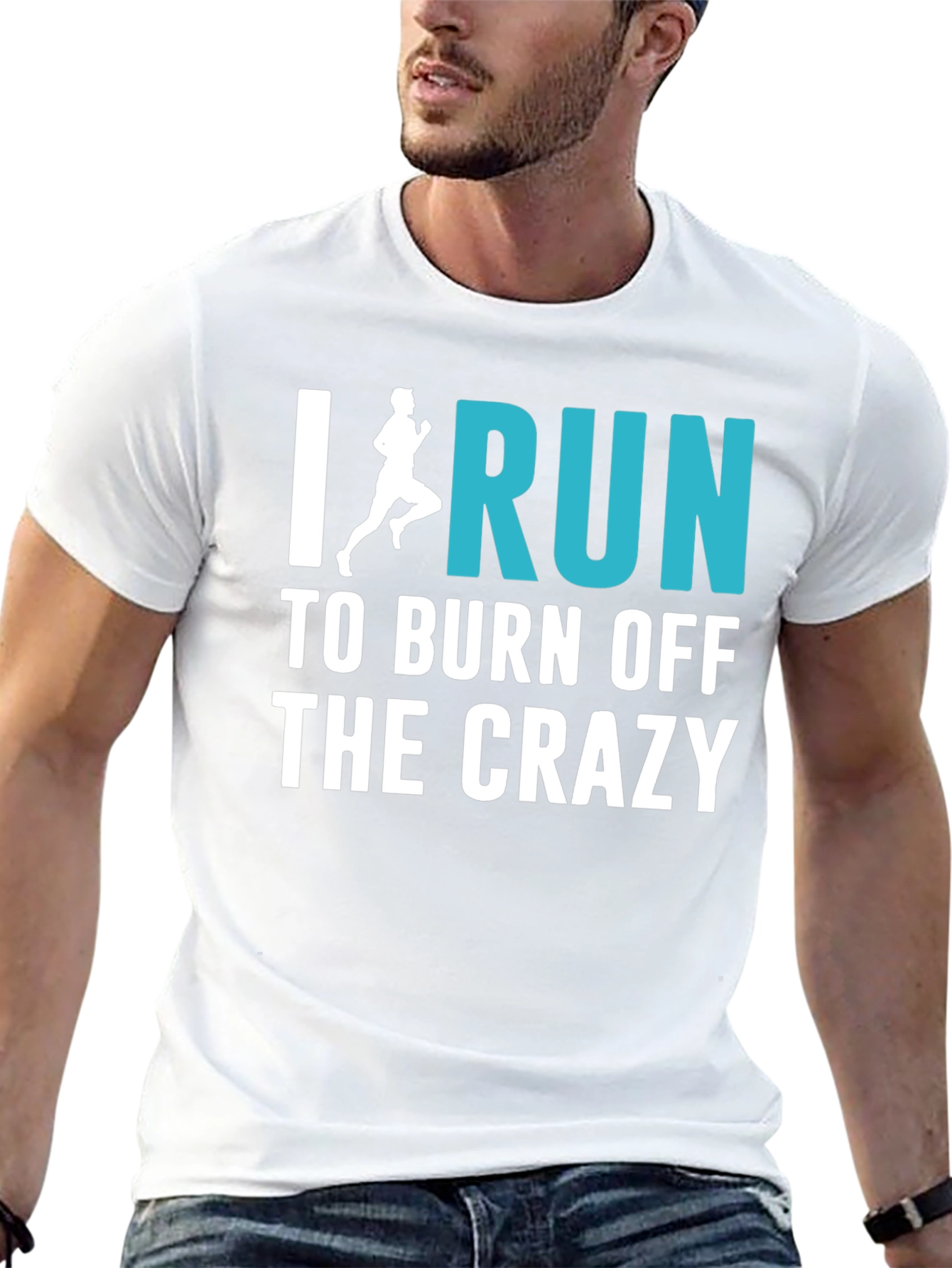 I Run To Burn Off The Crazy T-Shirt