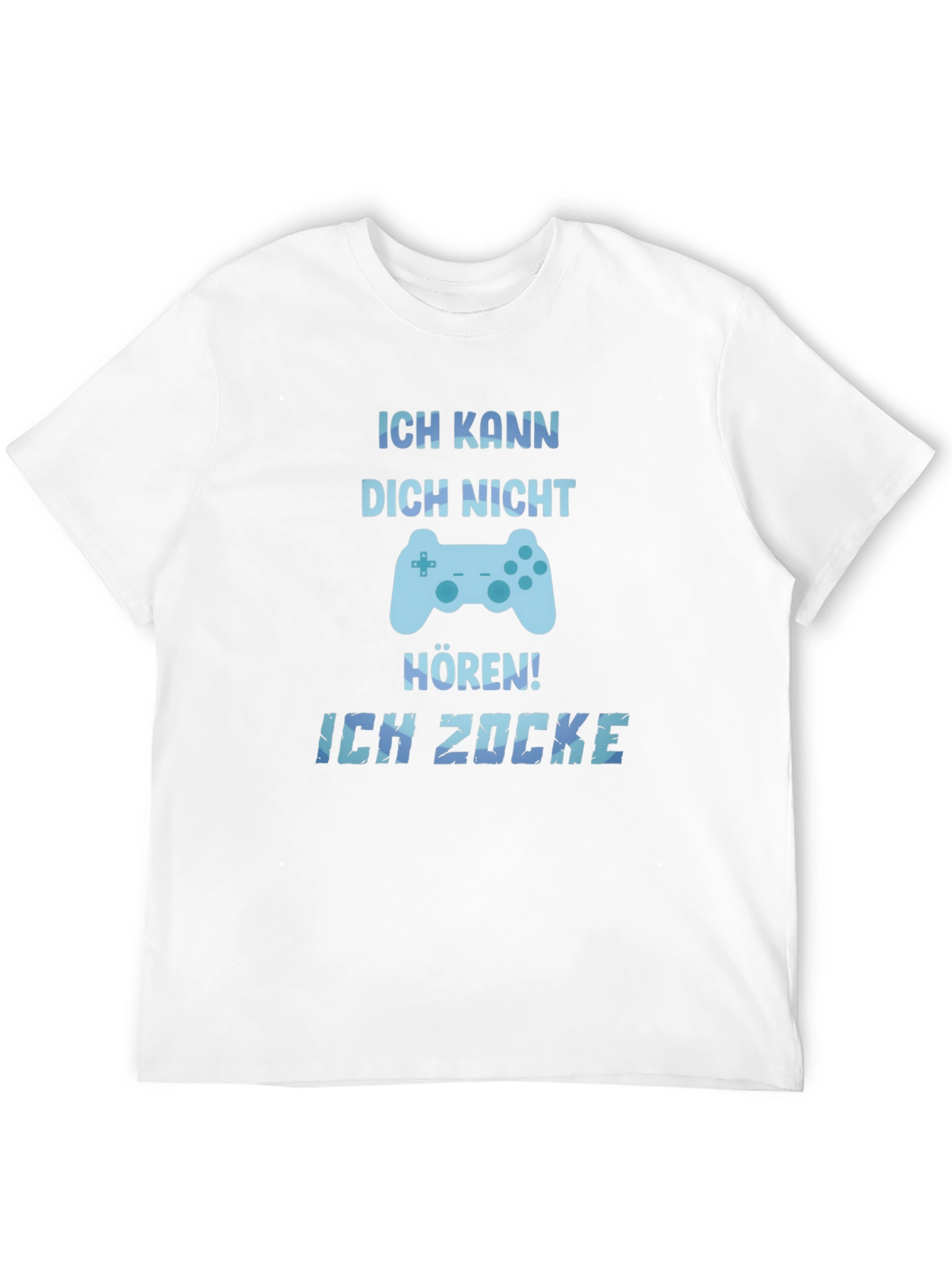 Ich Zocke T-Shirt Gaming Tee