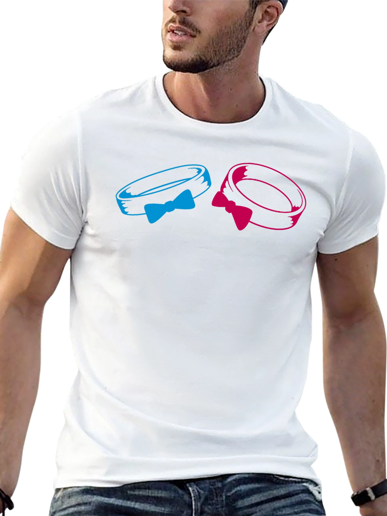 Fun Rings Graphic Tee - Black