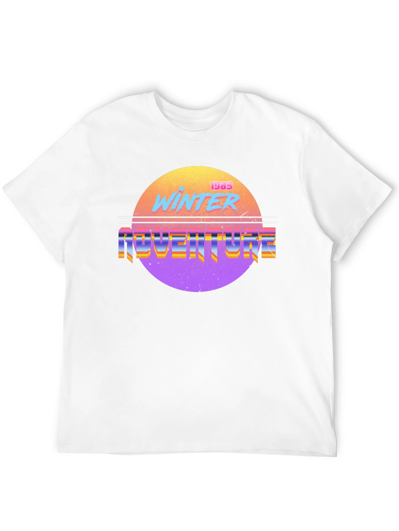 Winter Adventure 1985 Retro Graphic Tee