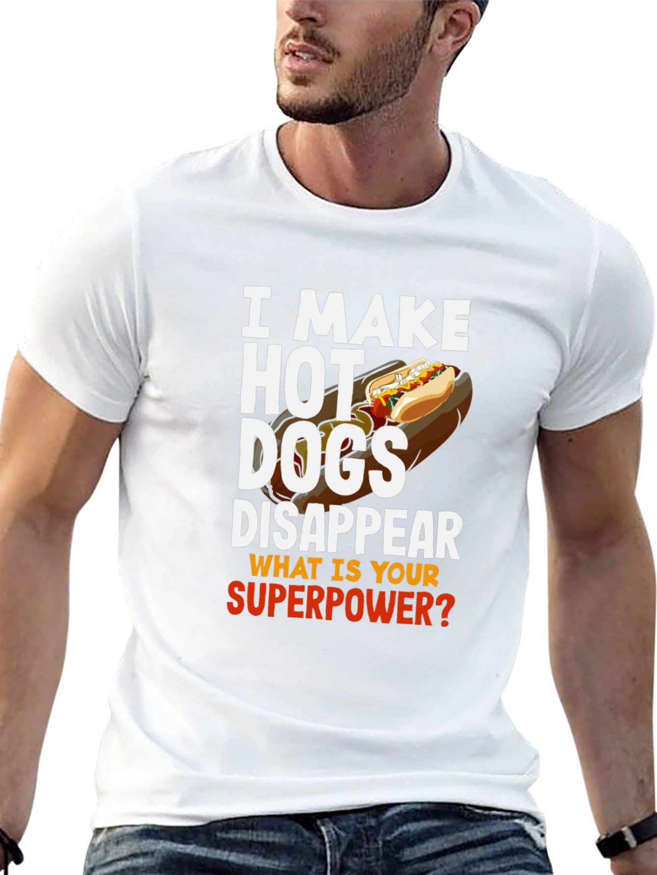 Hot Dog Superpower T-Shirt