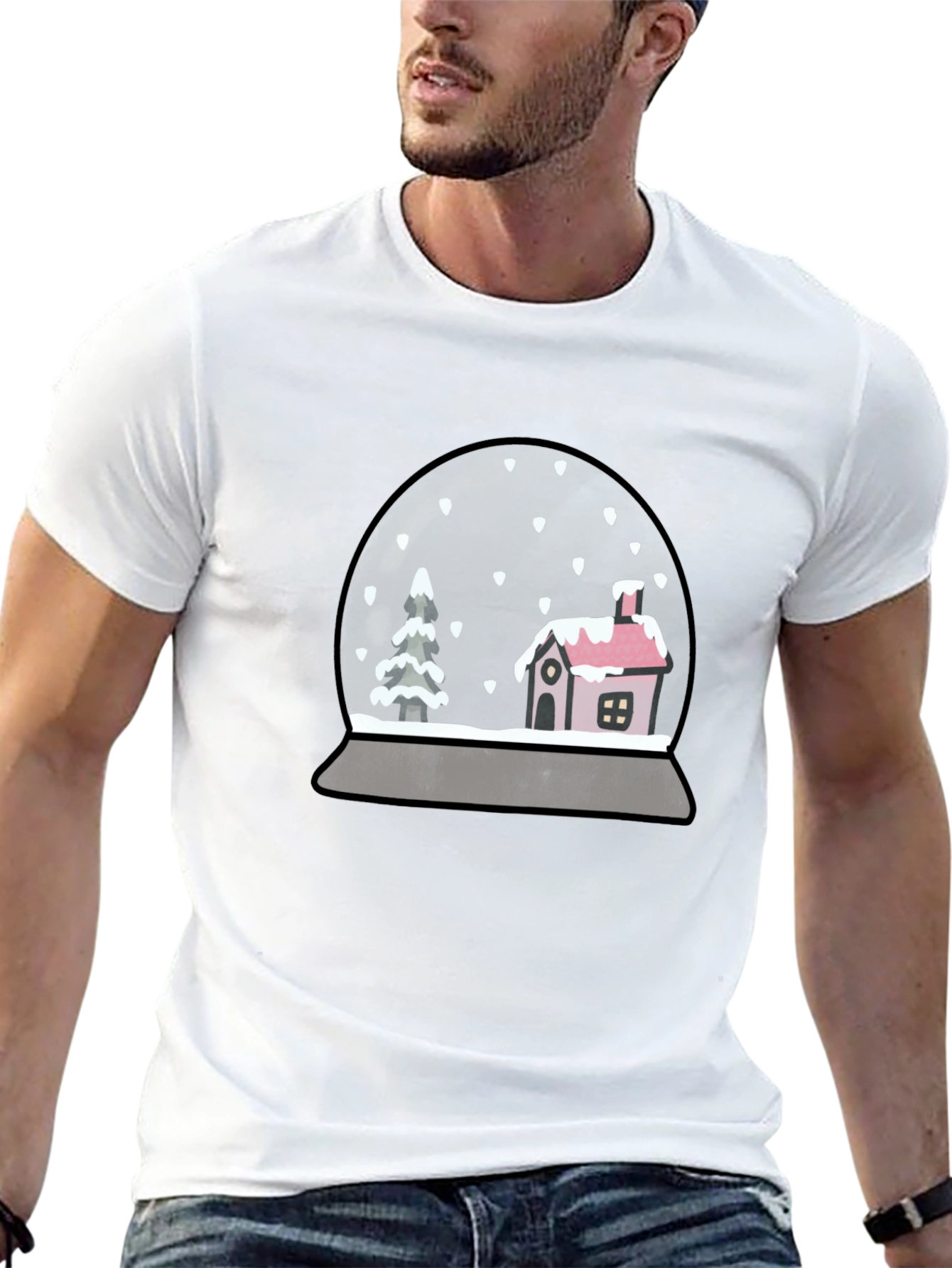 Winter Snow Globe Graphic Tee