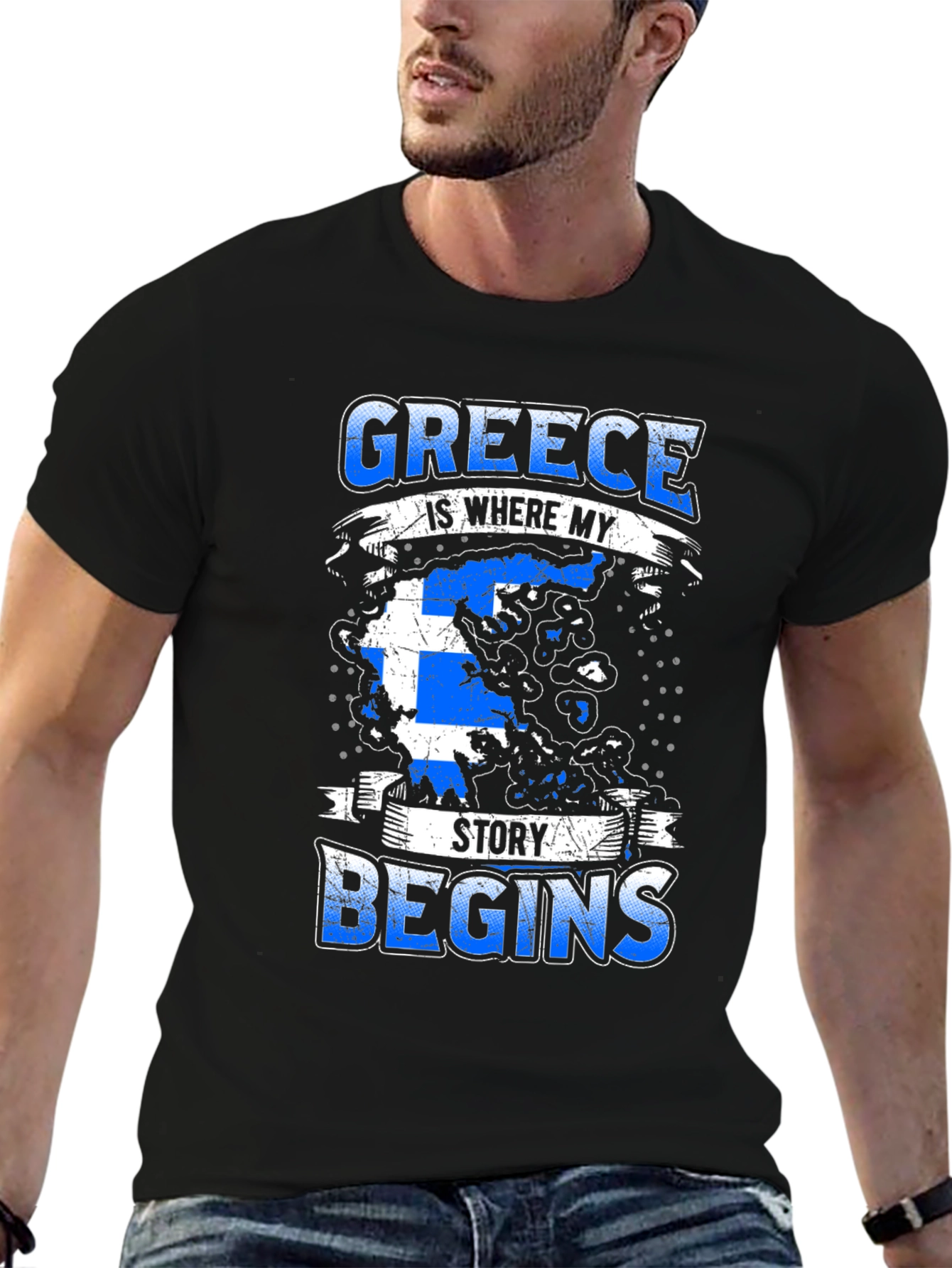 Greece Story Begins T-Shirt