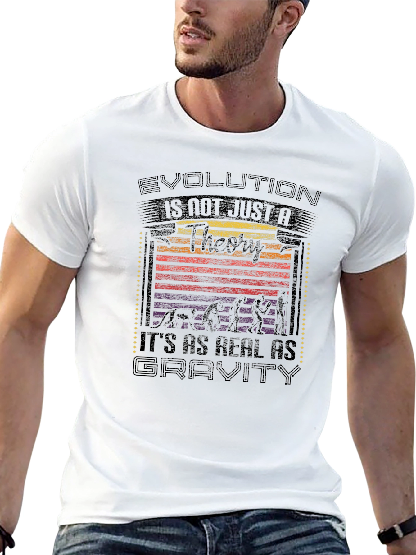 Evolution Theory Graphic T-Shirt