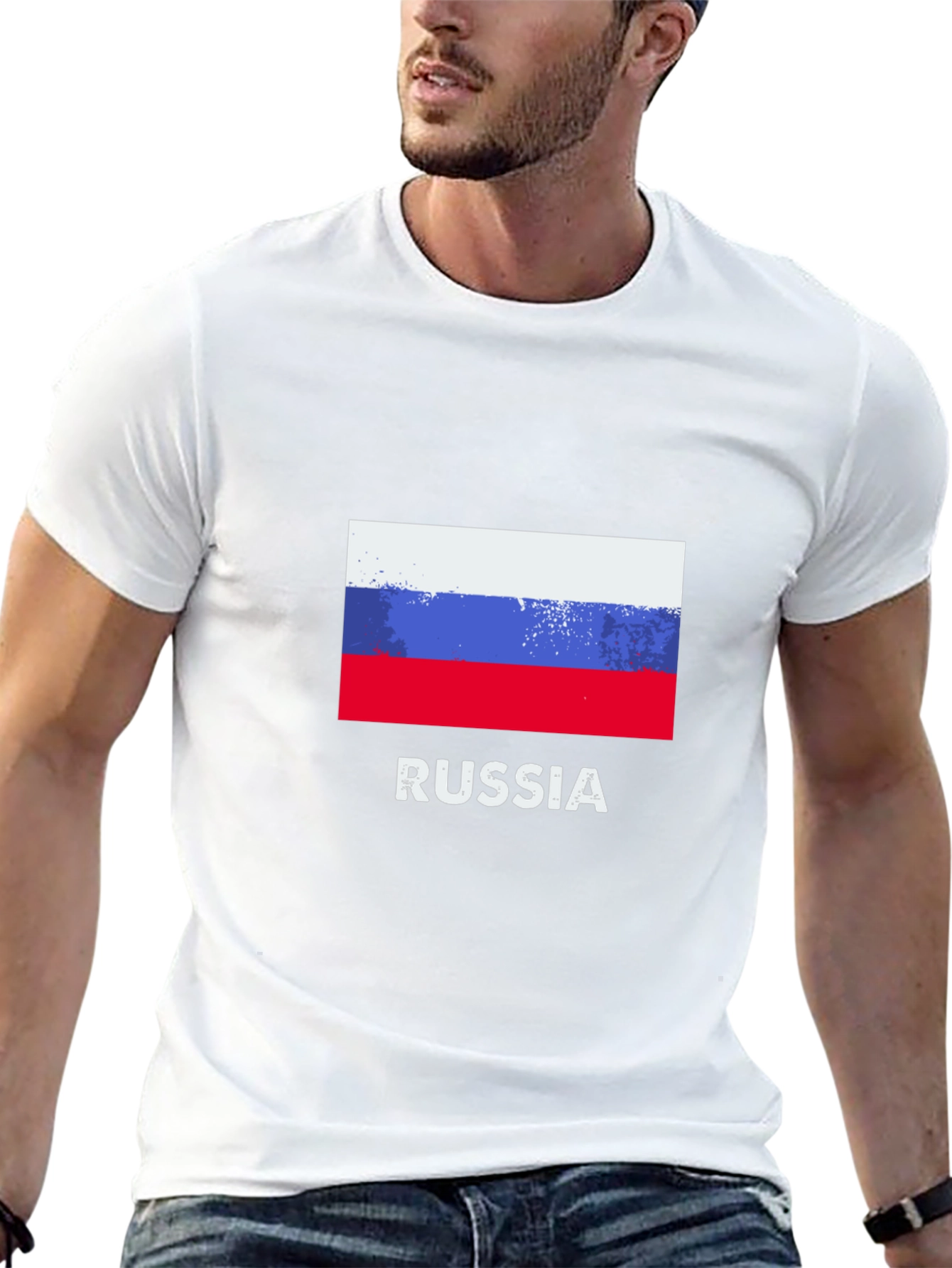 Russia Flag T-Shirt - Patriotic Pride