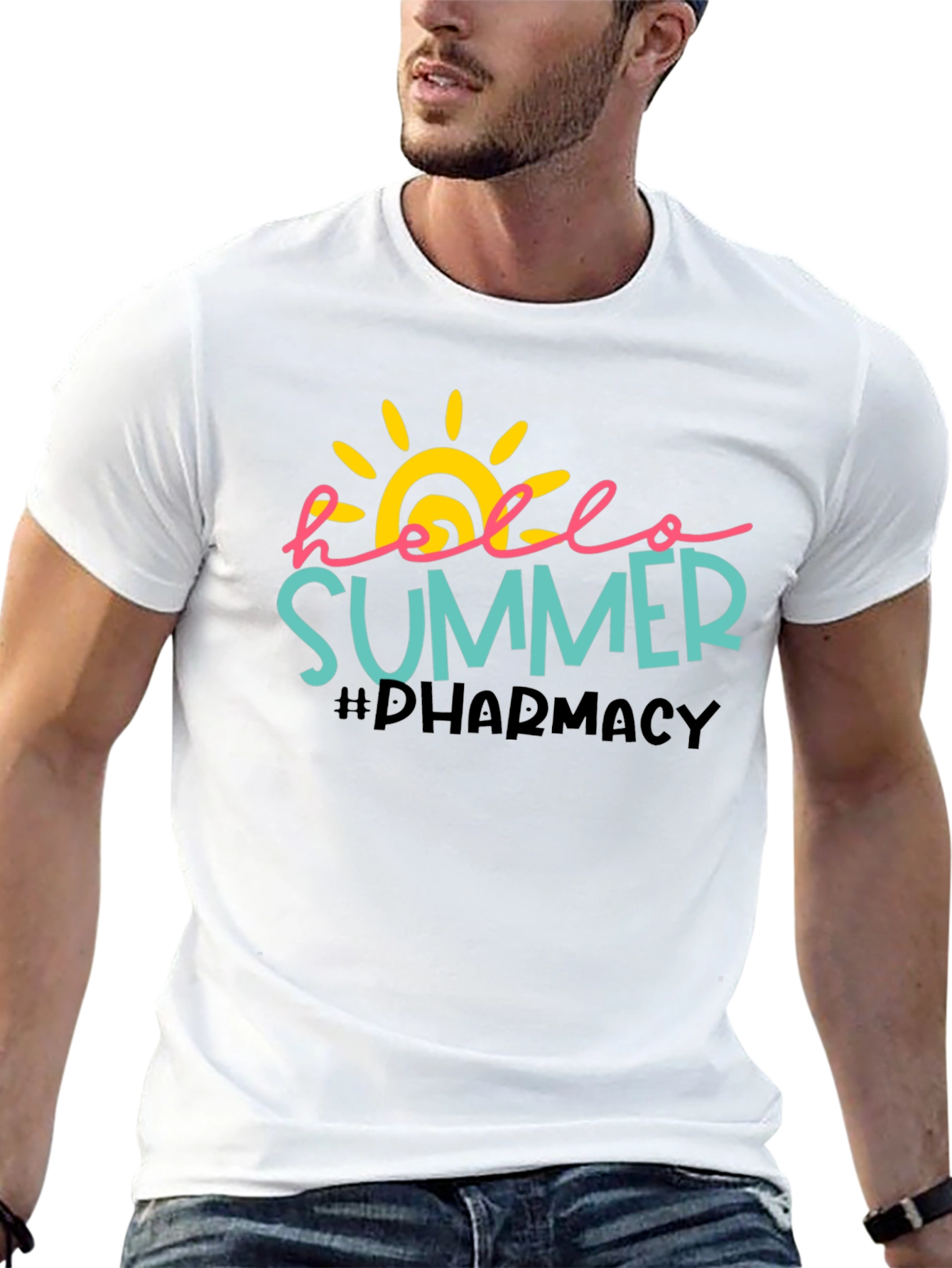 Hello Summer T-Shirt - Pharmacy Theme