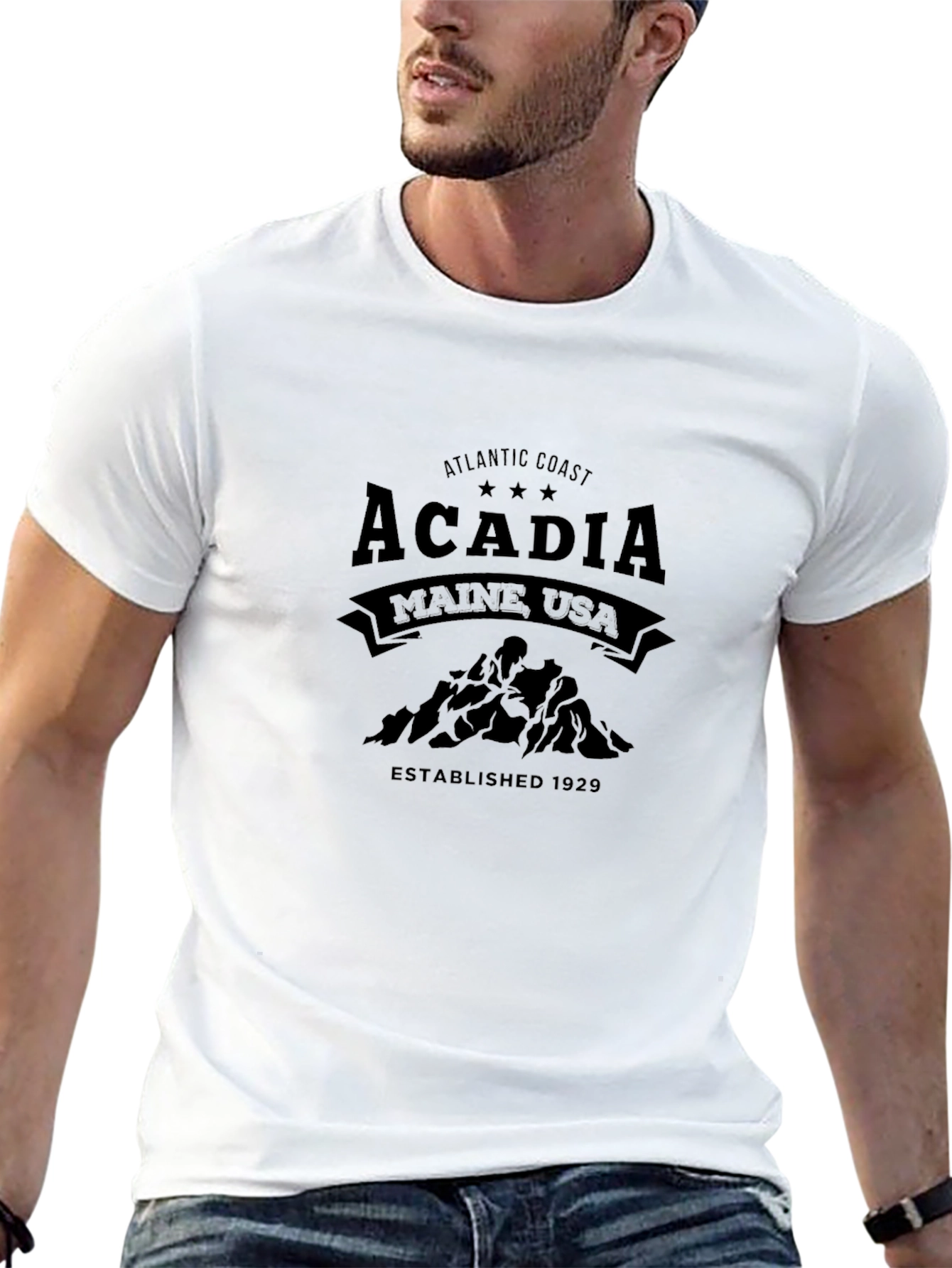 Acadia Maine USA Graphic T-Shirt