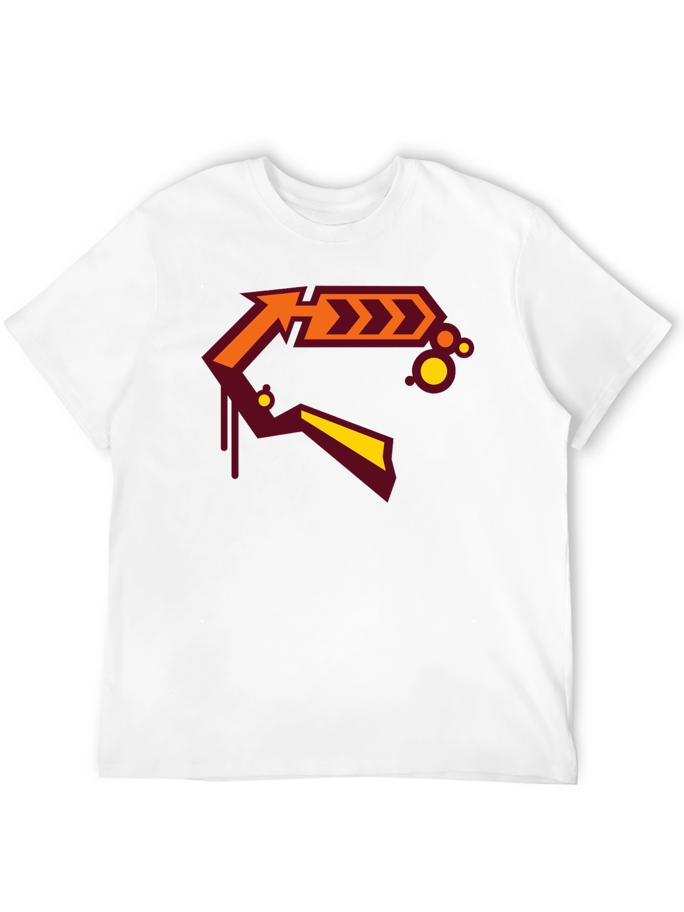 Bold Graphic Arrow Design T-Shirt