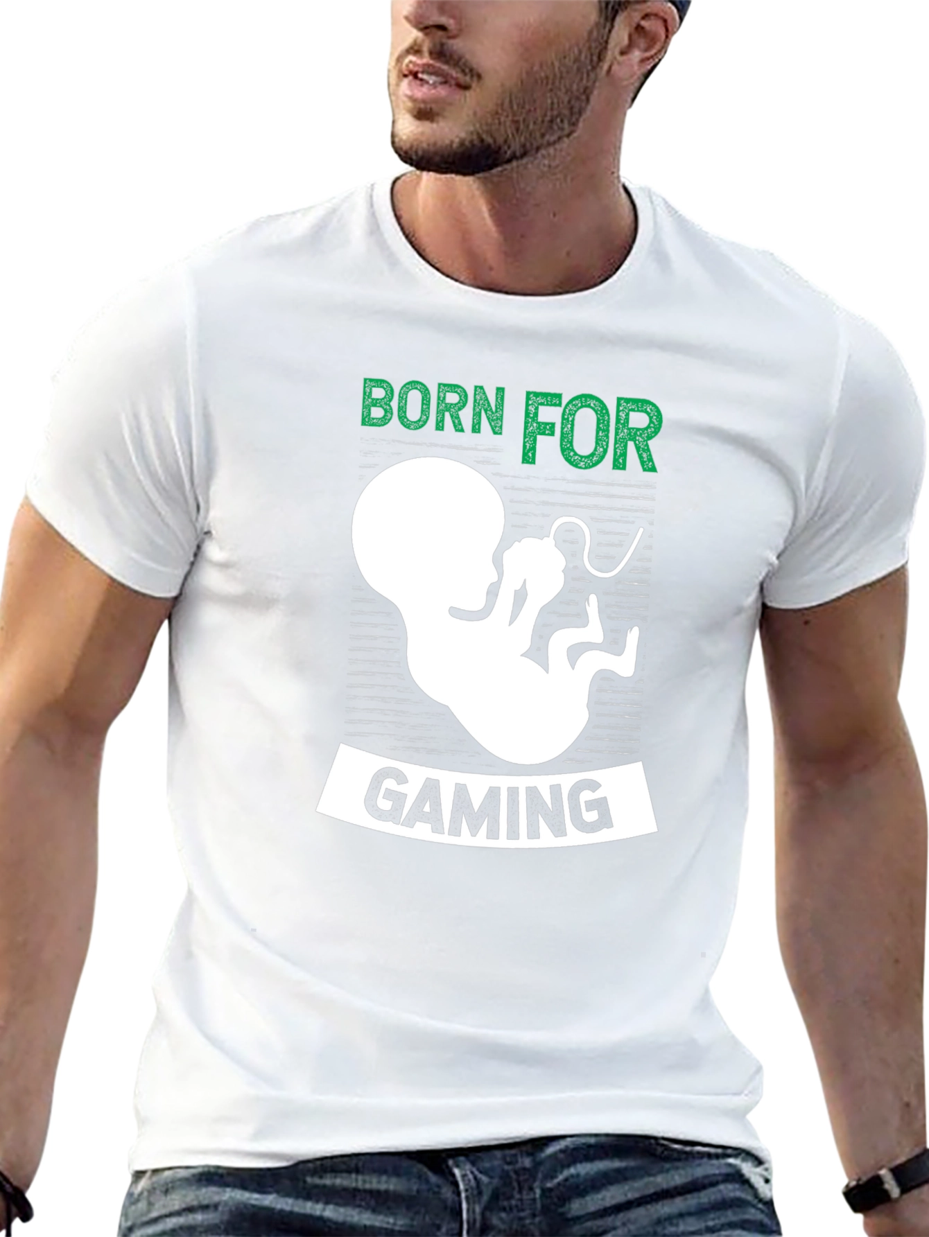 Born For Gaming Black T-Shirt