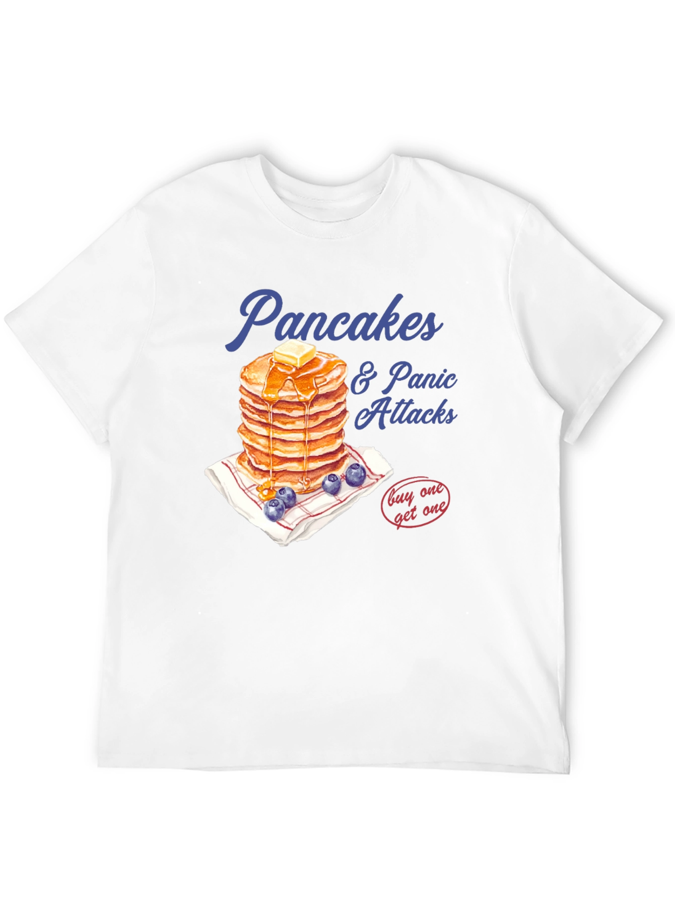 Pancakes & Panic Attacks Graphic Tee