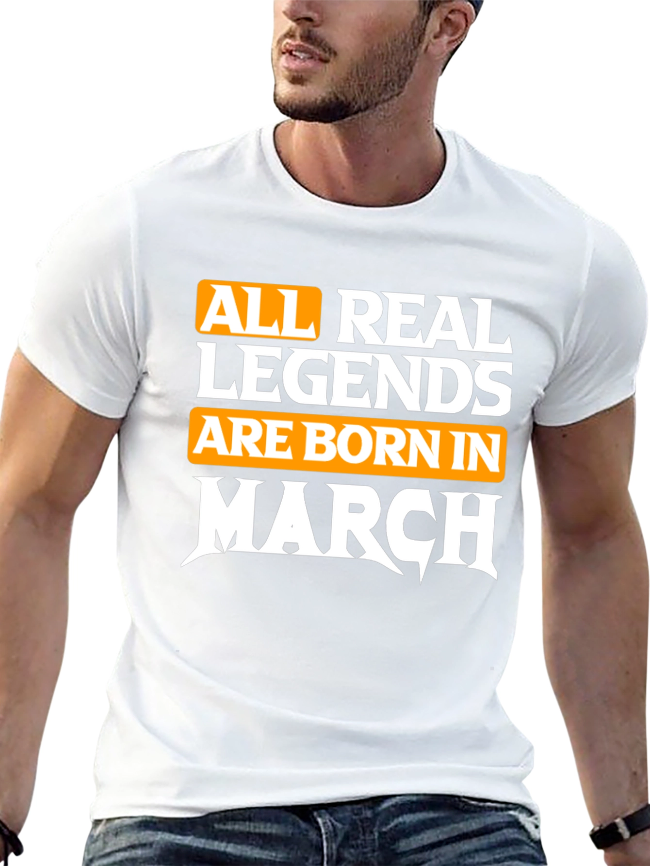 Legends Born in March T-Shirt