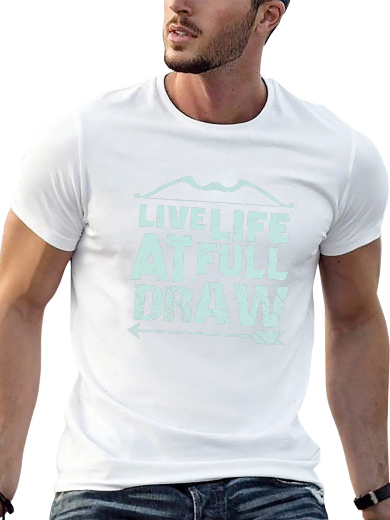 Live Life At Full Draw - Archery T-Shirt