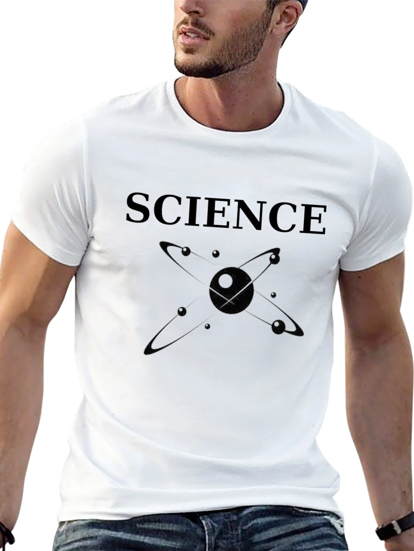 Science T-Shirt - Atom Design Classic Fit