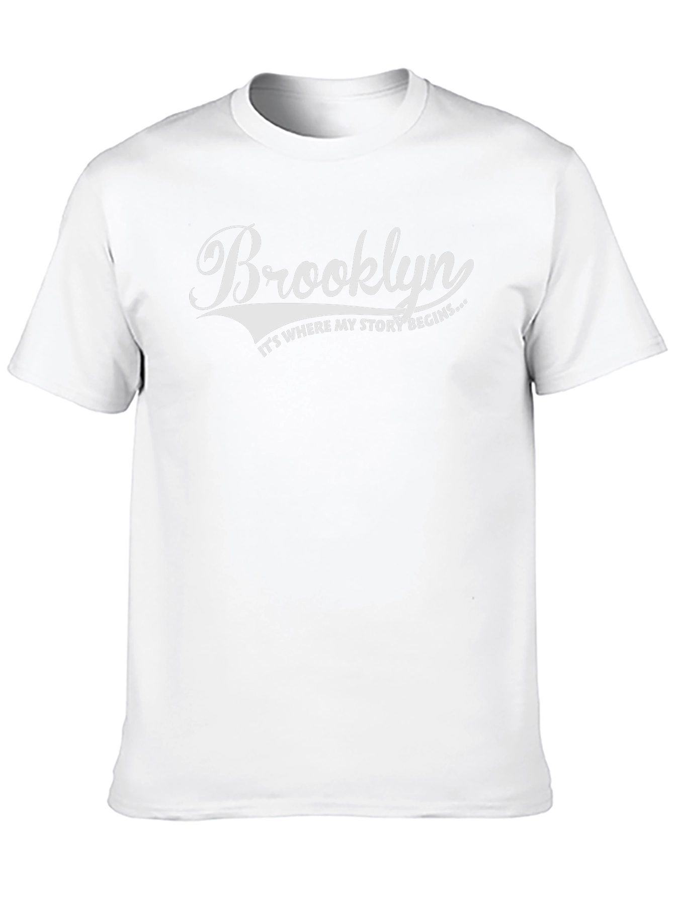 Brooklyn Story Mens Graphic T-Shirt