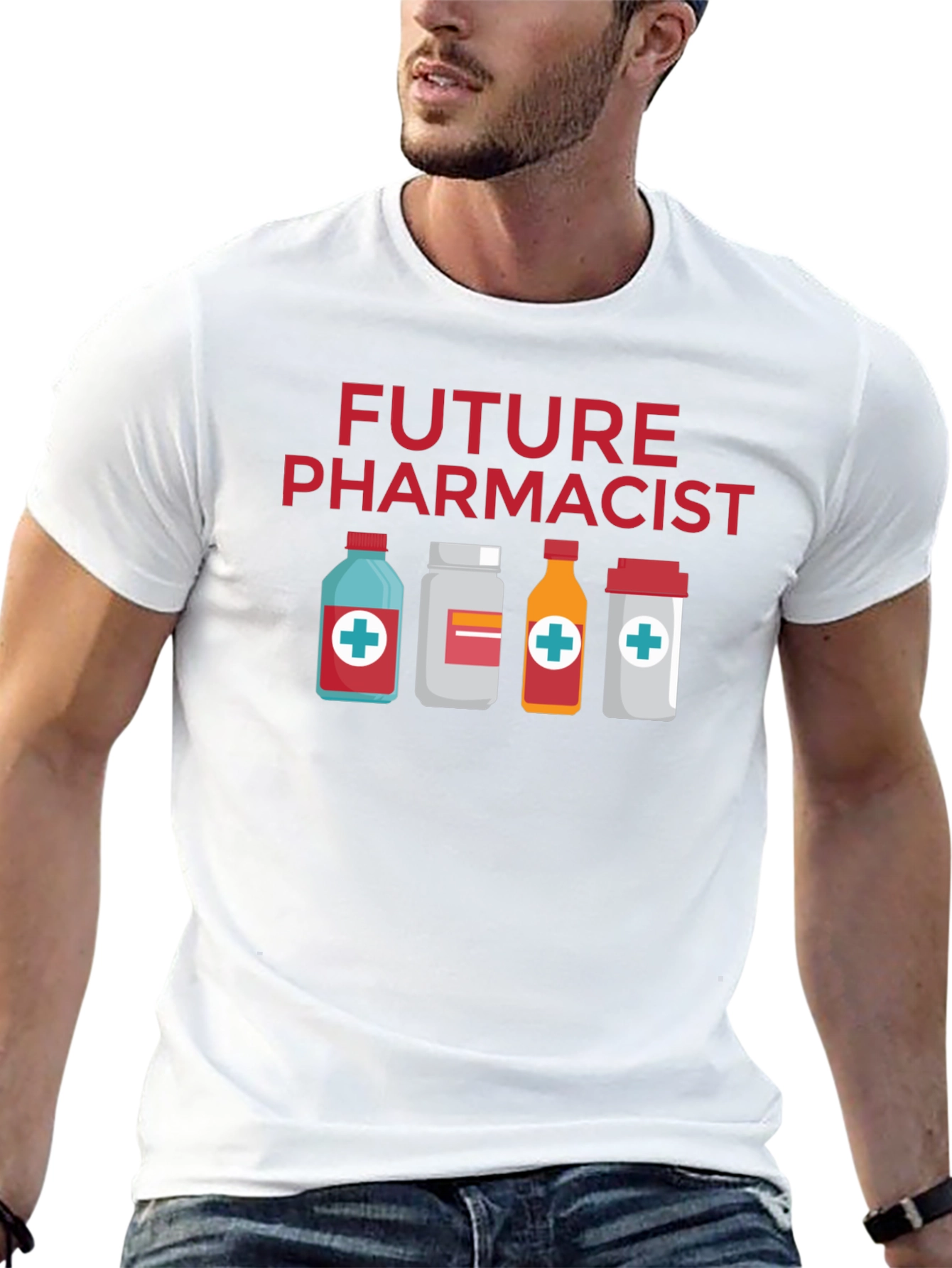 Future Pharmacist Black T-Shirt