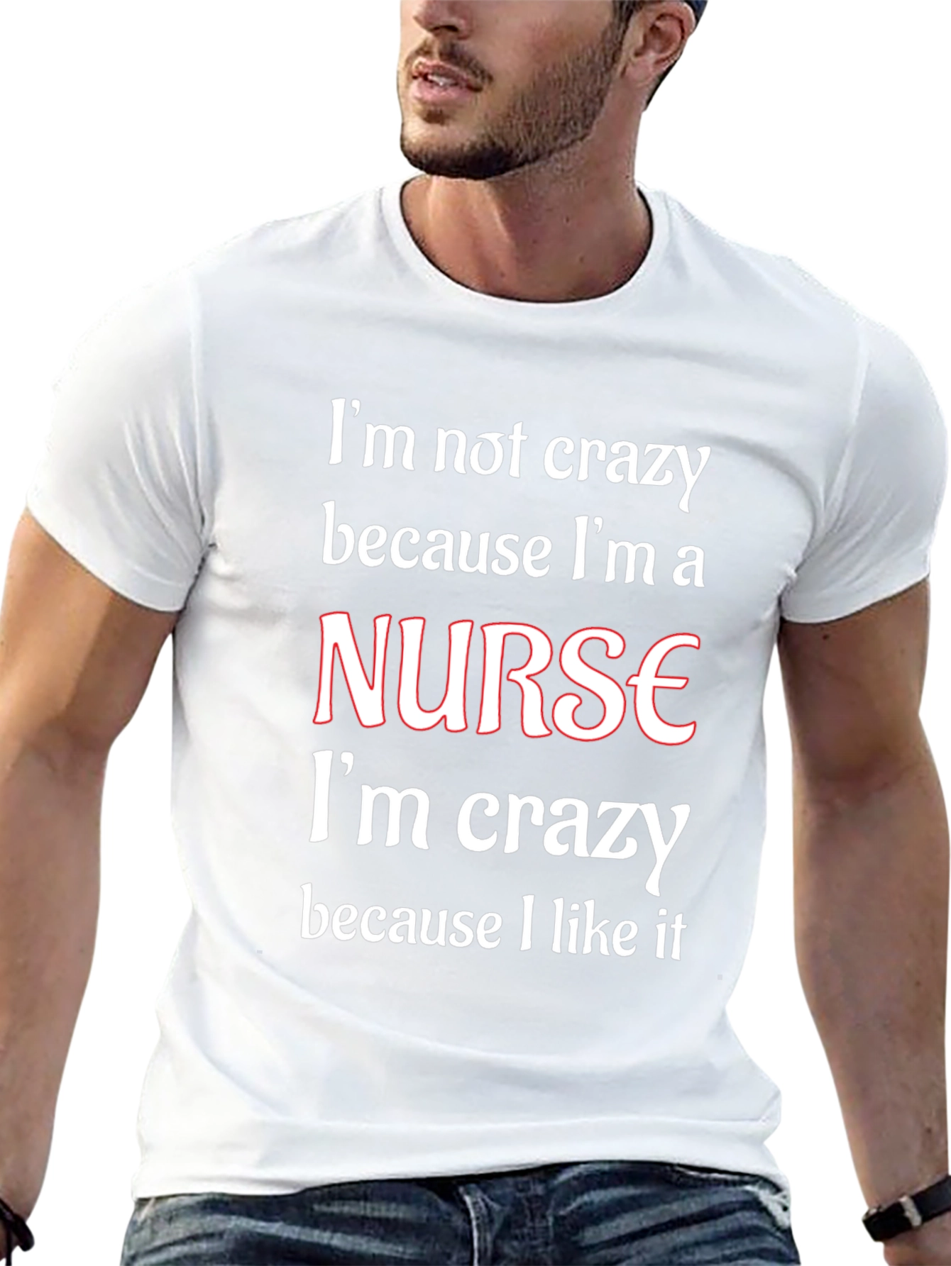 Nurse Crazy T-Shirt Funny Medical Tee
