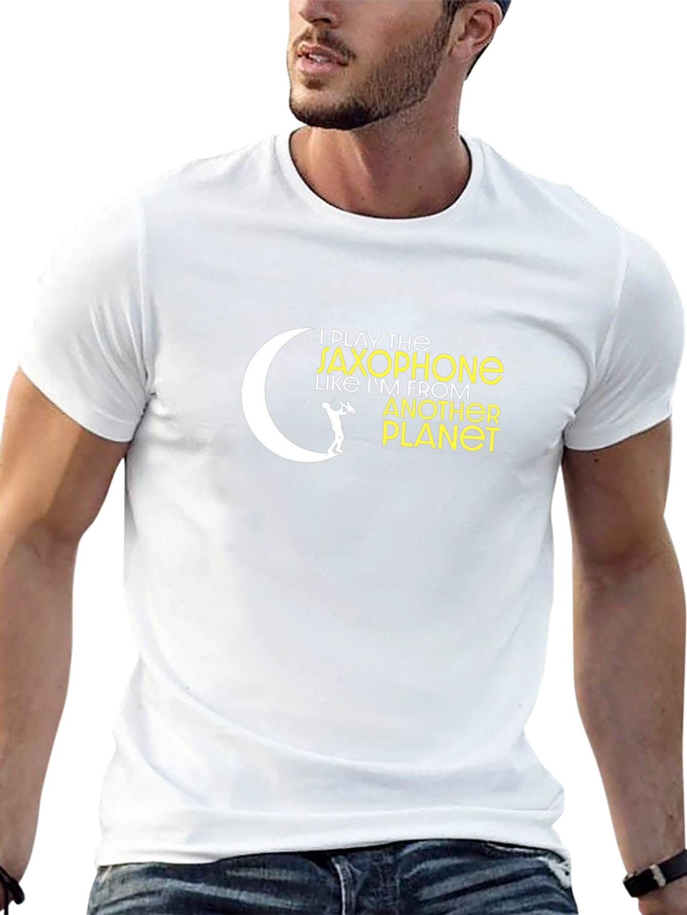 I Play Saxophone Like Im From Another Planet T-Shirt
