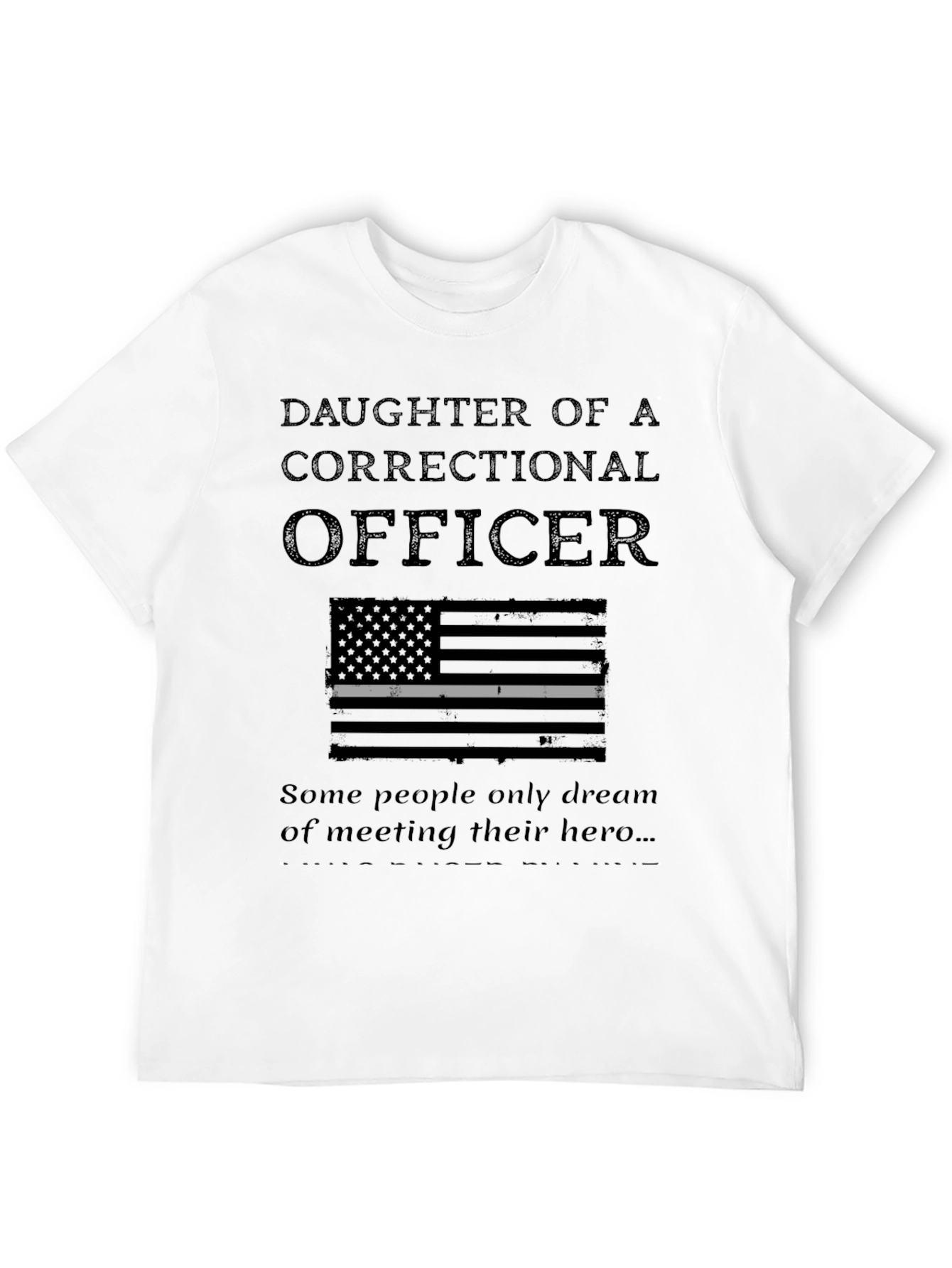 Daughter of a Correctional Officer T-Shirt