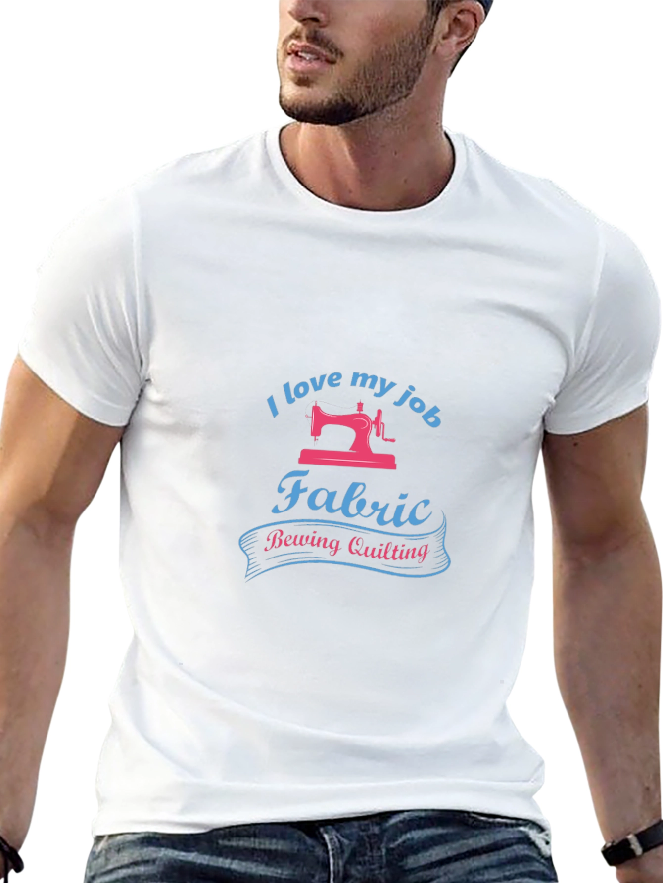 Sewing Lover Black T-Shirt