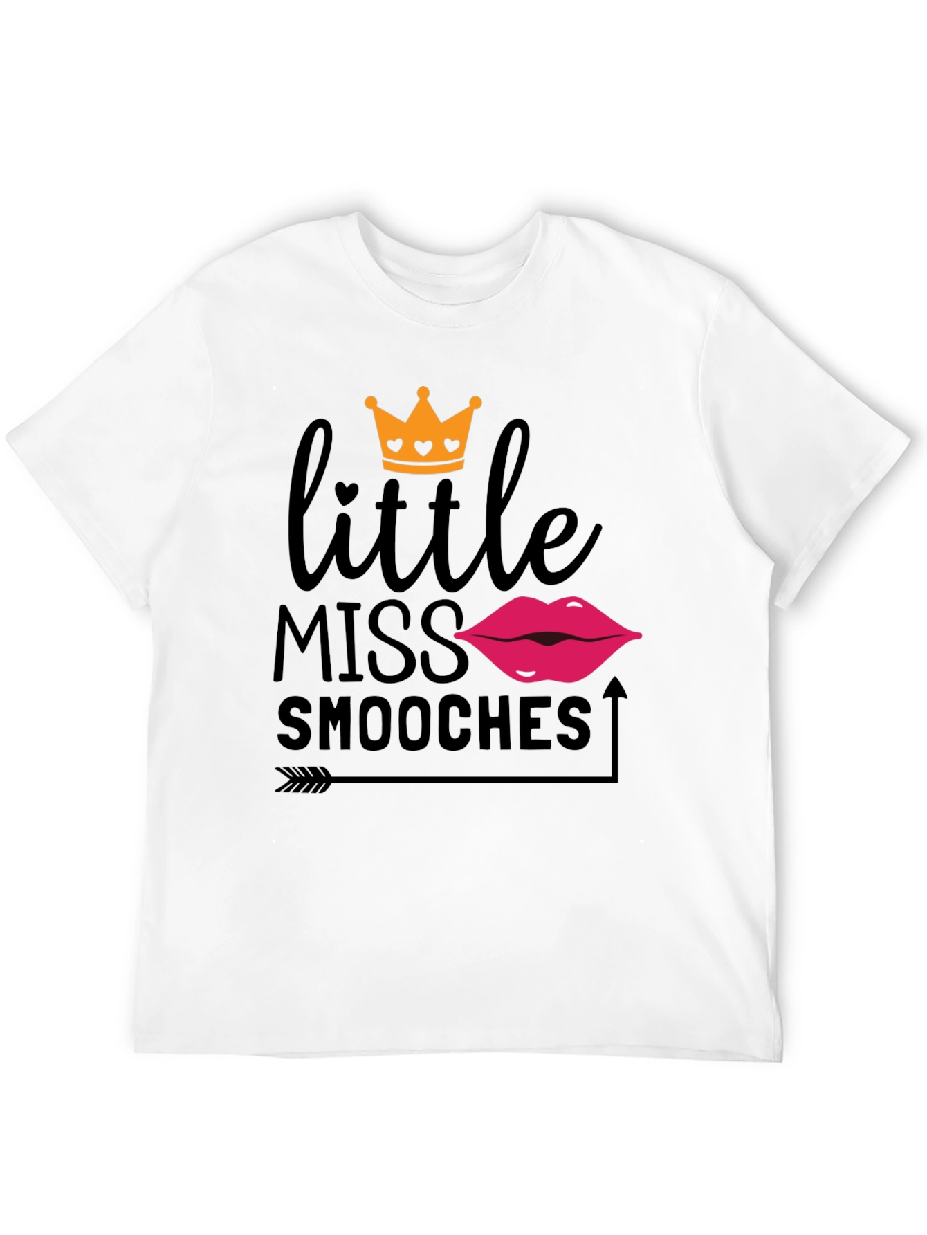 Little Miss Smooches T-Shirt - Cute Womens Top