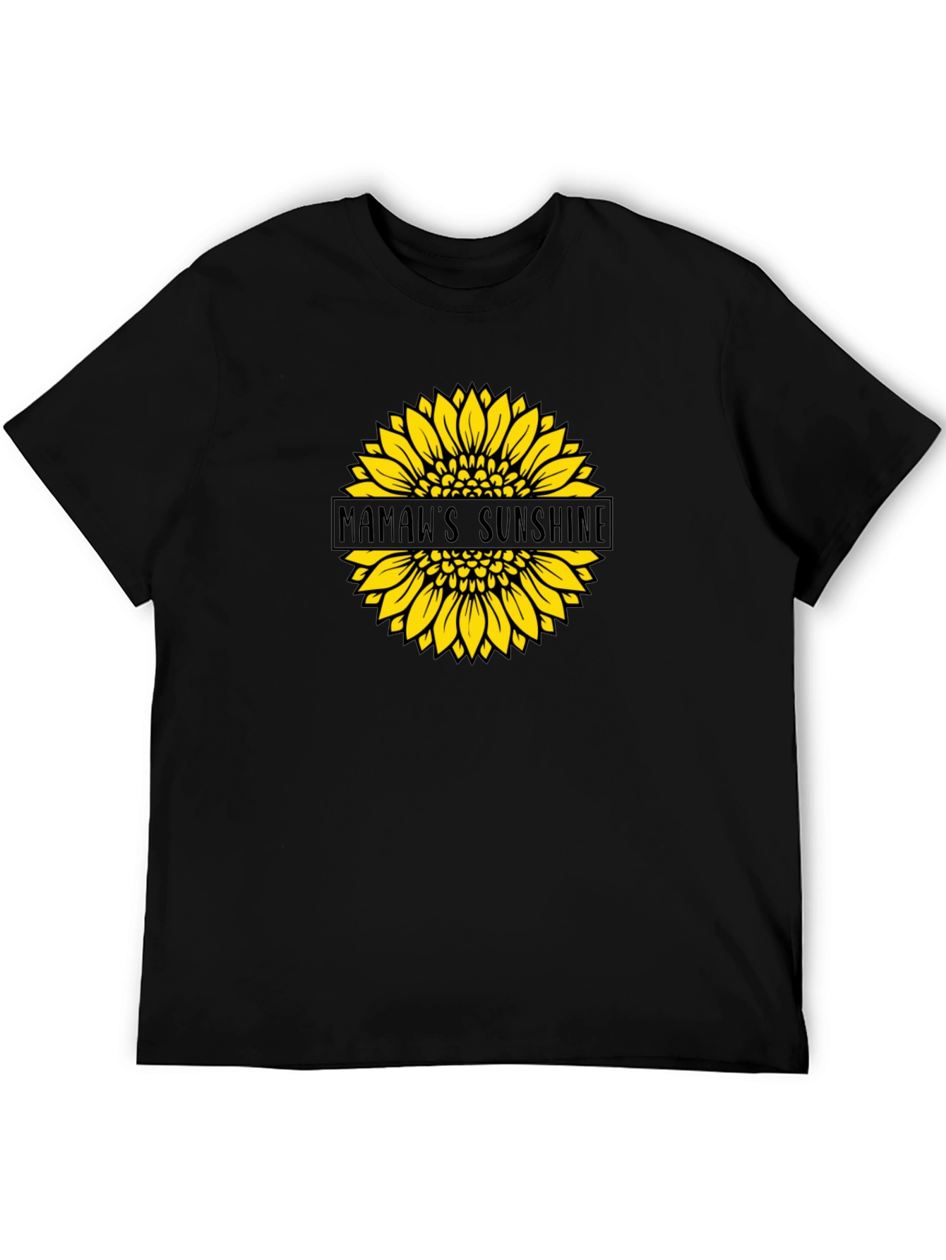 Mamaws Sunshine Graphic Tee - Black T-Shirt