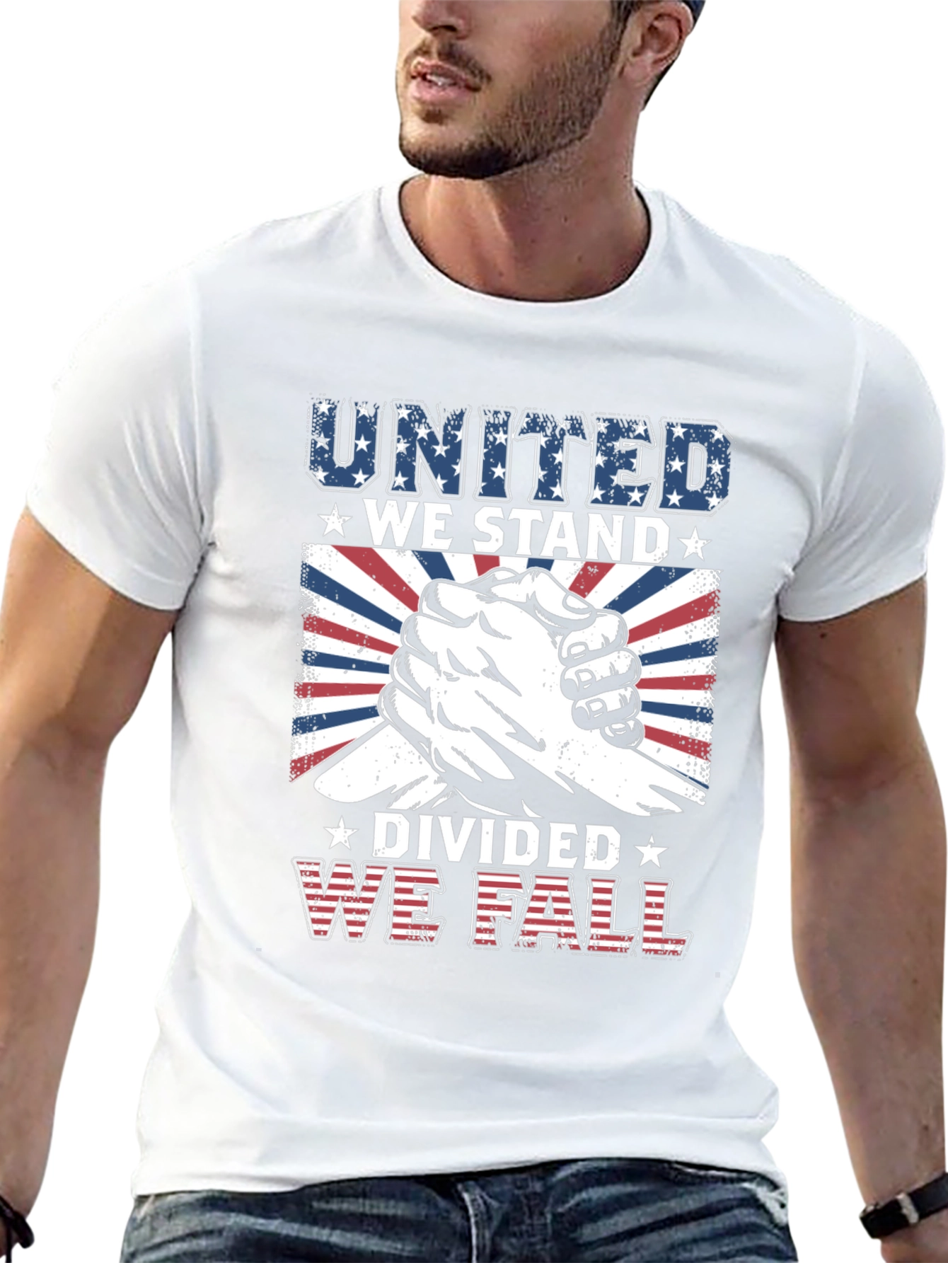 United We Stand T-Shirt - Patriotic American Tee