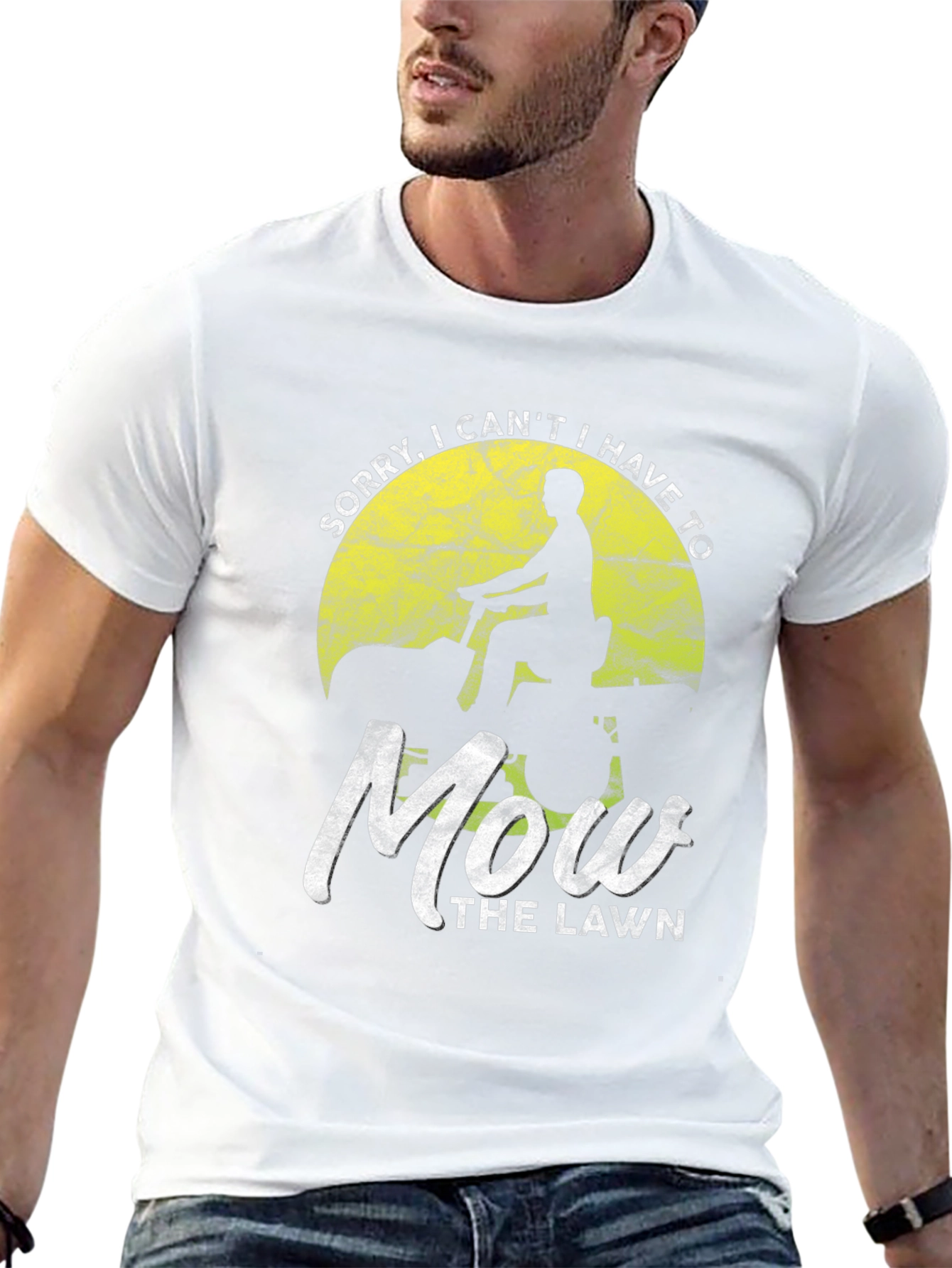 Mow The Lawn Graphic Tee - Funny Gardener Shirt