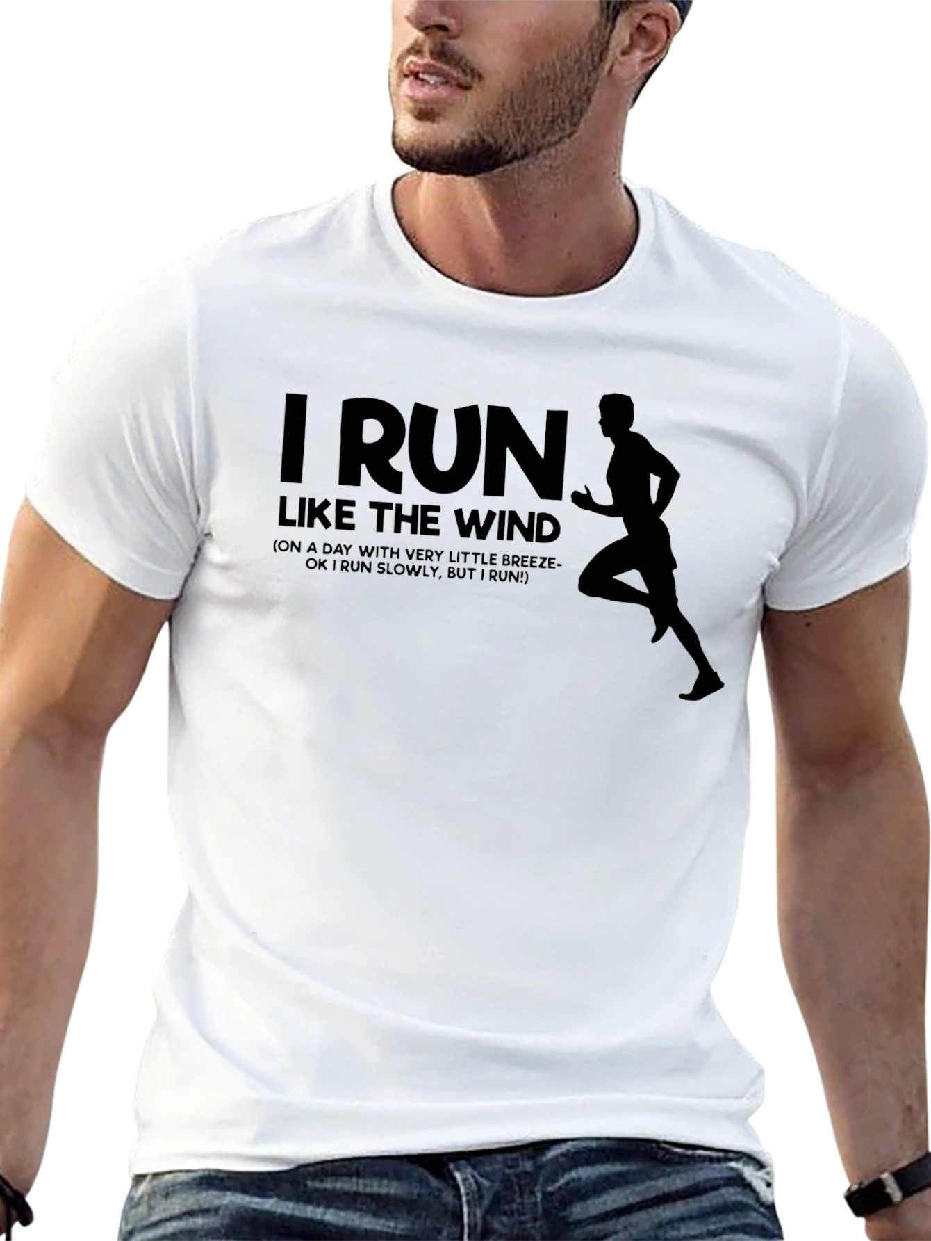 I Run Like the Wind Graphic T-Shirt