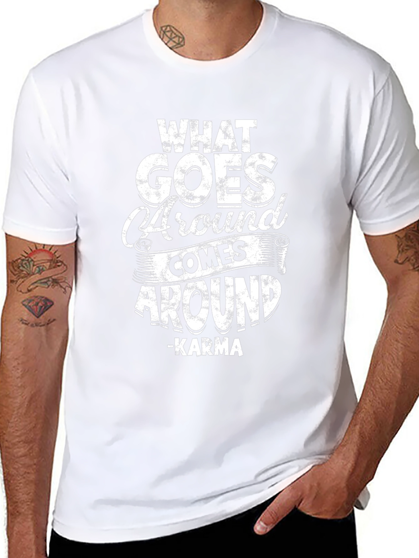 Karma Graphic T-Shirt