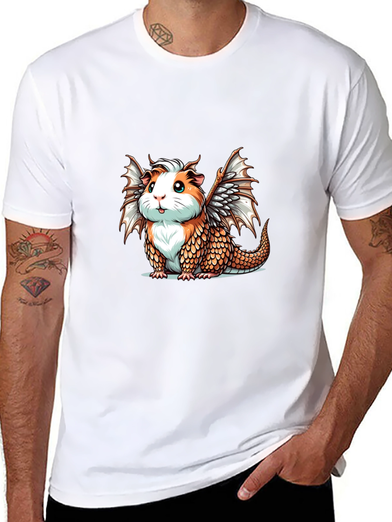 Guinea Pig Dragon T-Shirt