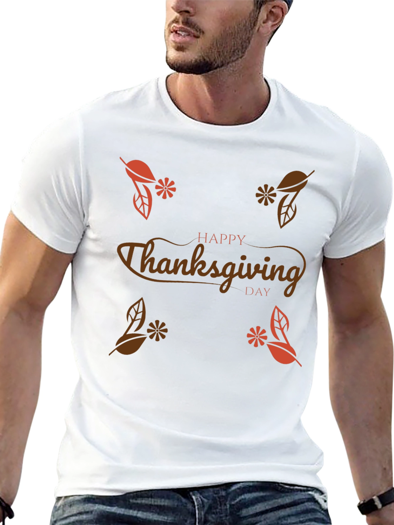Thanksgiving Day Graphic Tee - Holiday Celebration Shirt