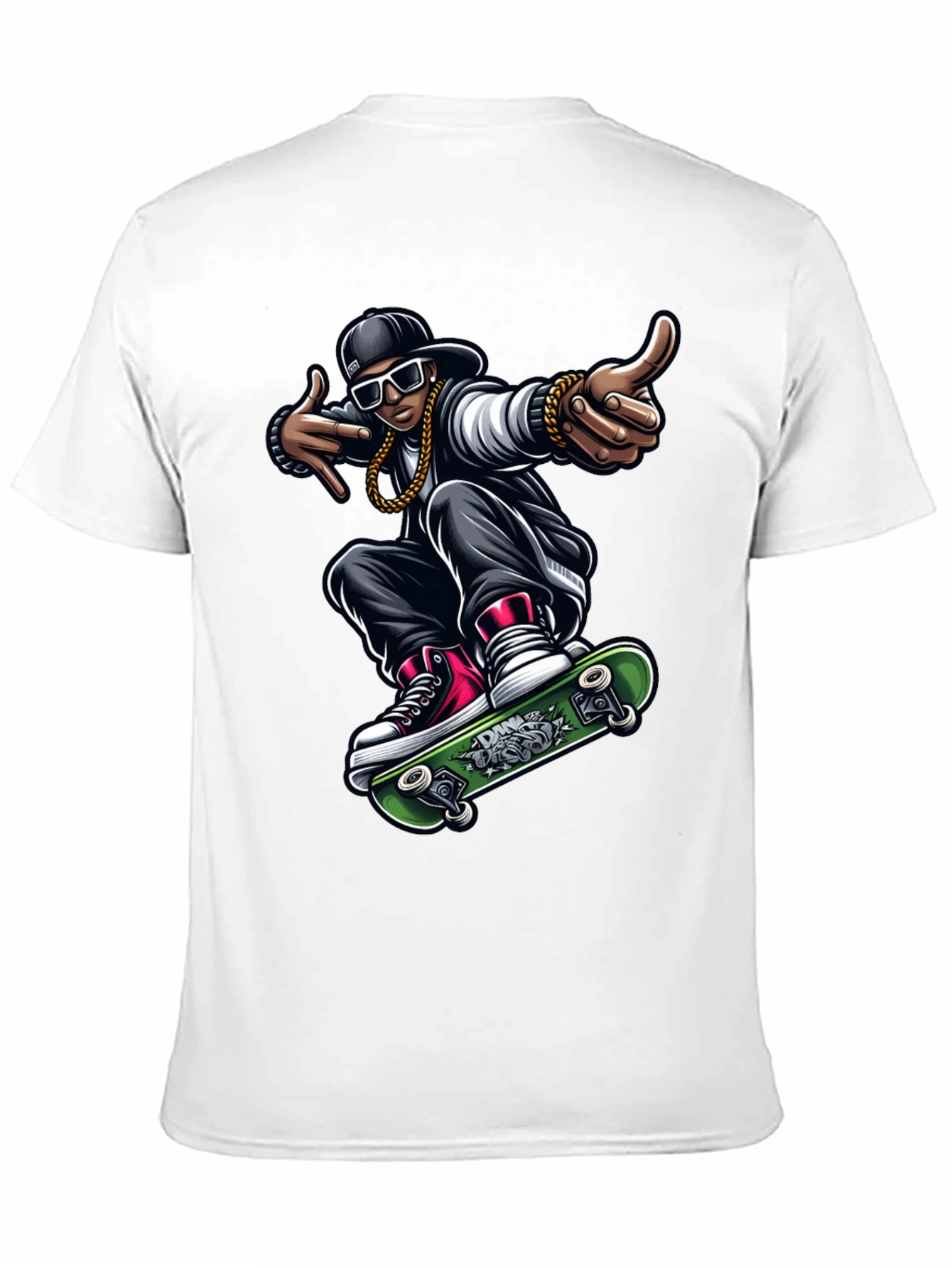 Skater T-Shirt - Cool Graphic Tee