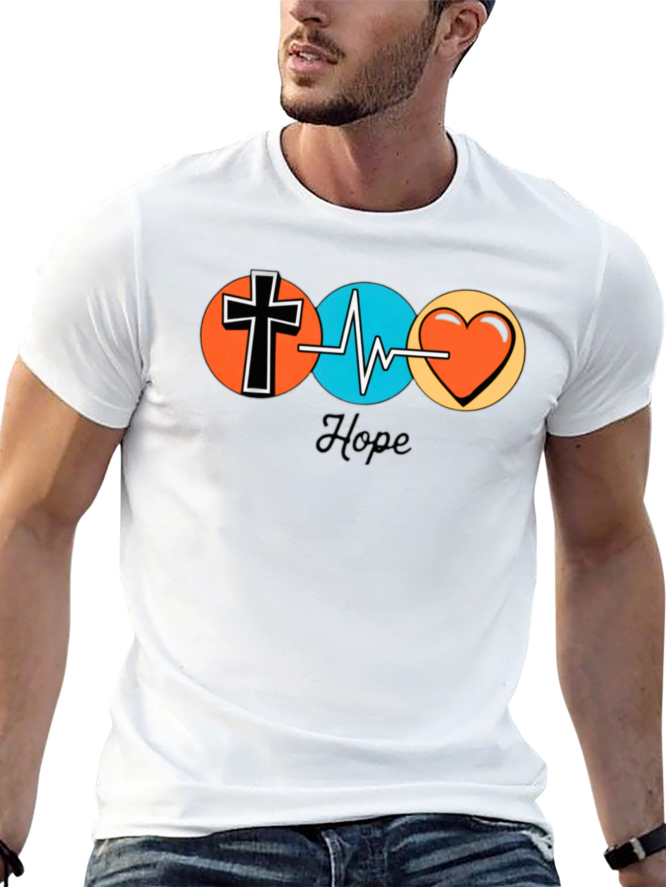 Faith Hope Love T-Shirt Graphic Tee