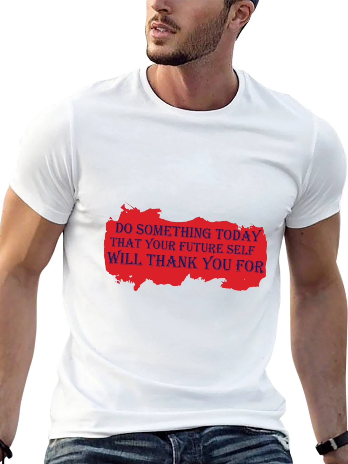 Inspirational Graphic Tee: Future Self Will Thank You