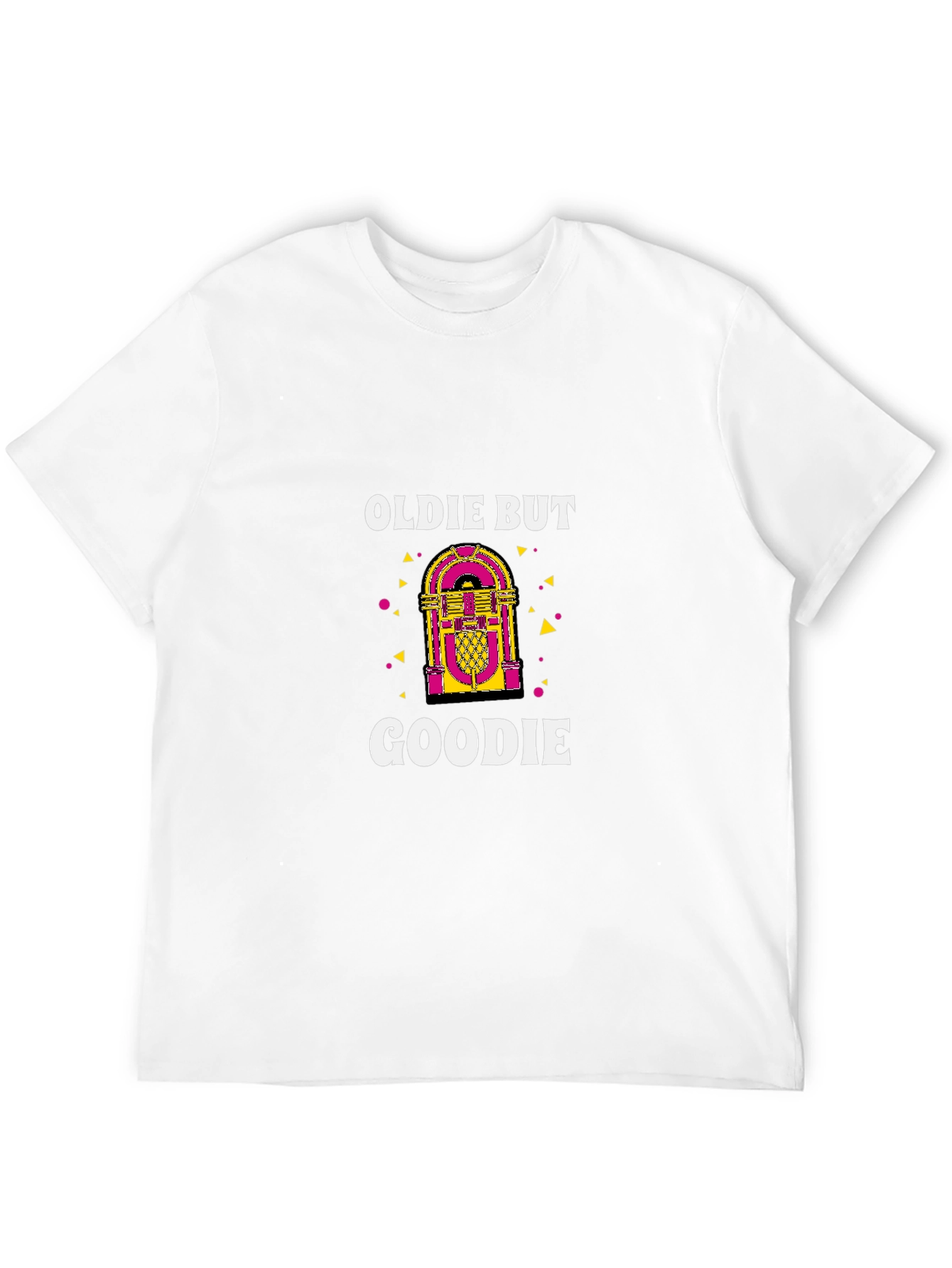 Oldie But Goodie Jukebox Graphic Tee - Retro Style
