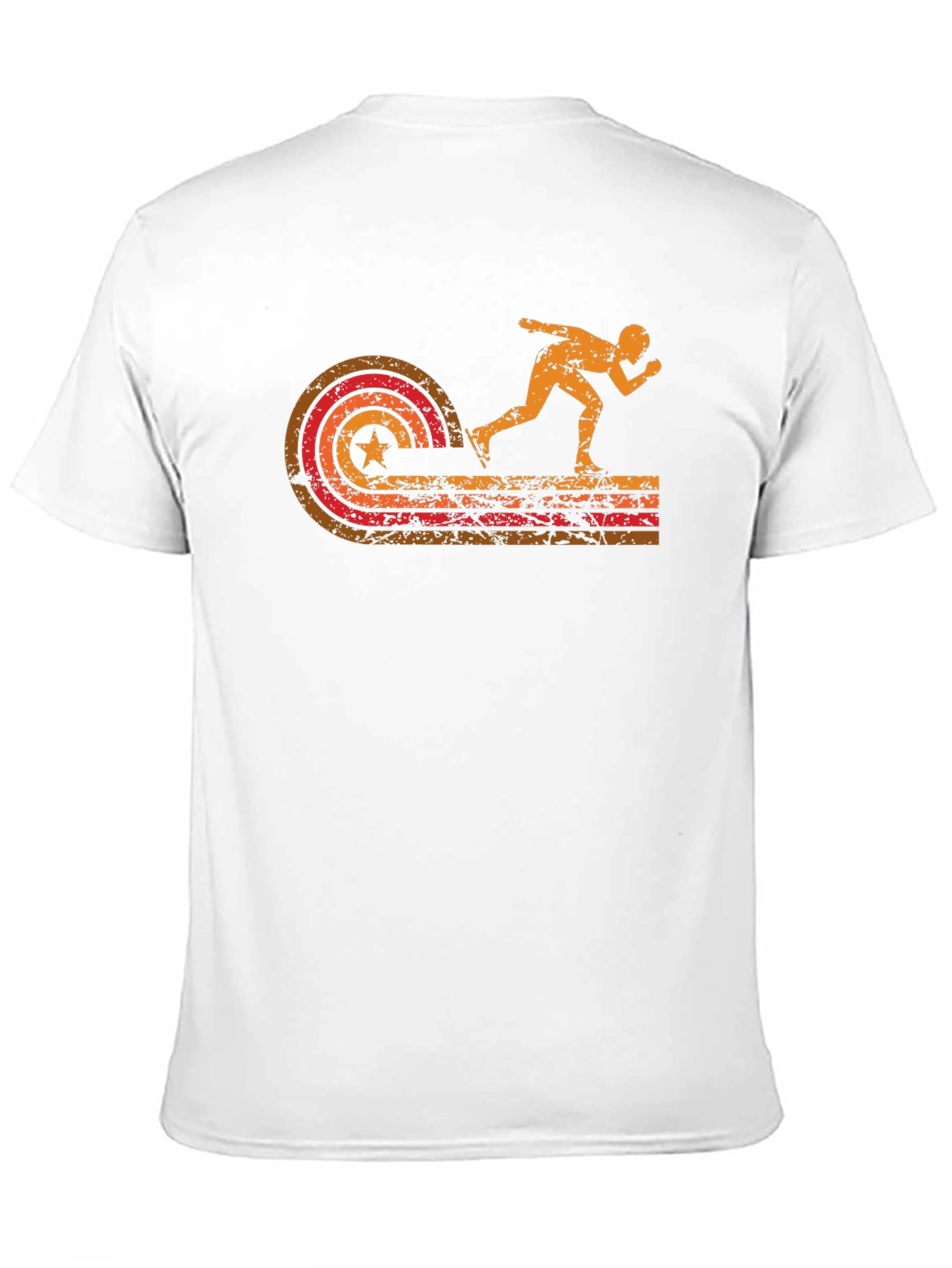 Retro Roller Skater Graphic Tee