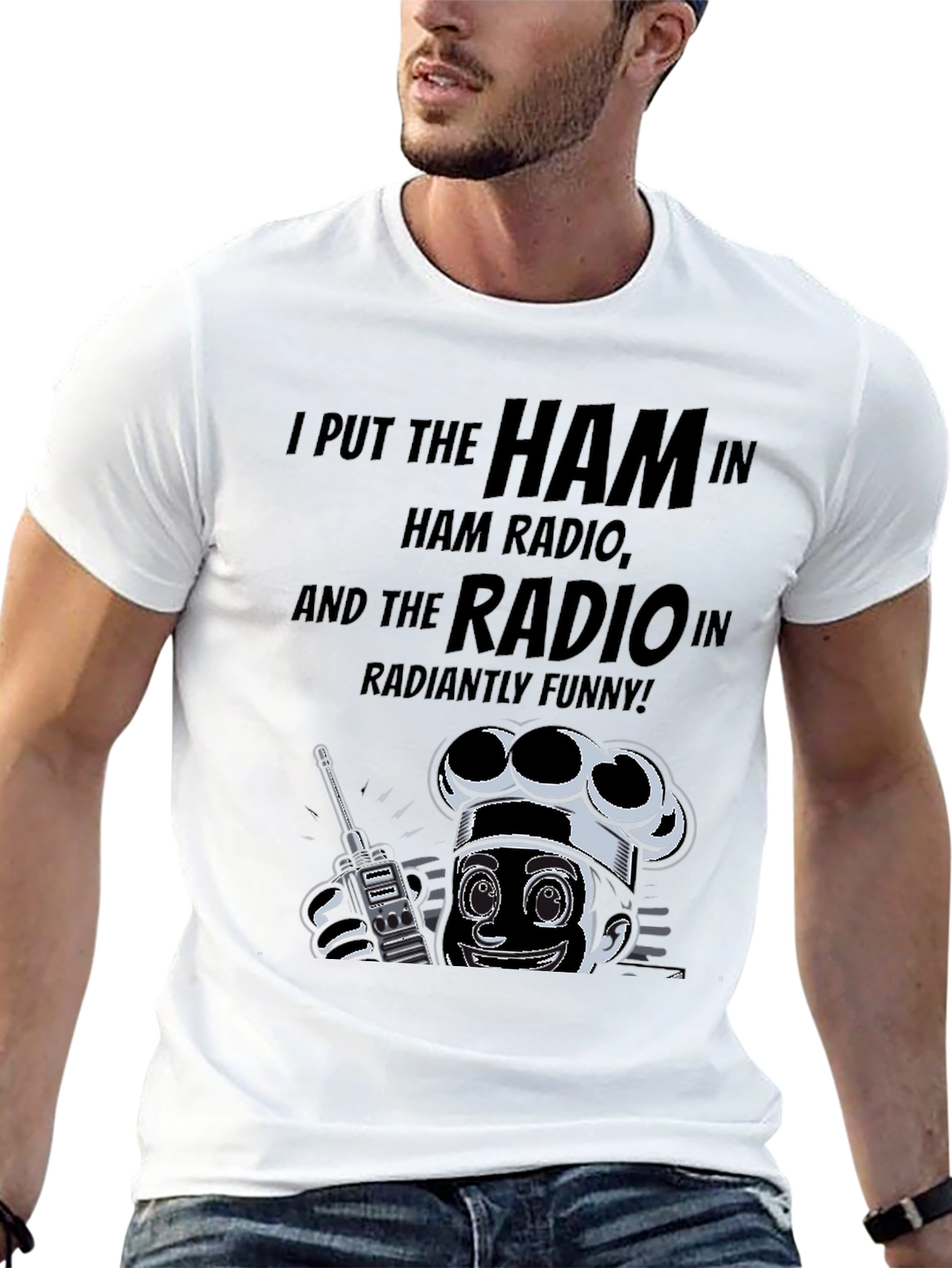 Ham Radio Enthusiast T-Shirt - Radiantly Funny